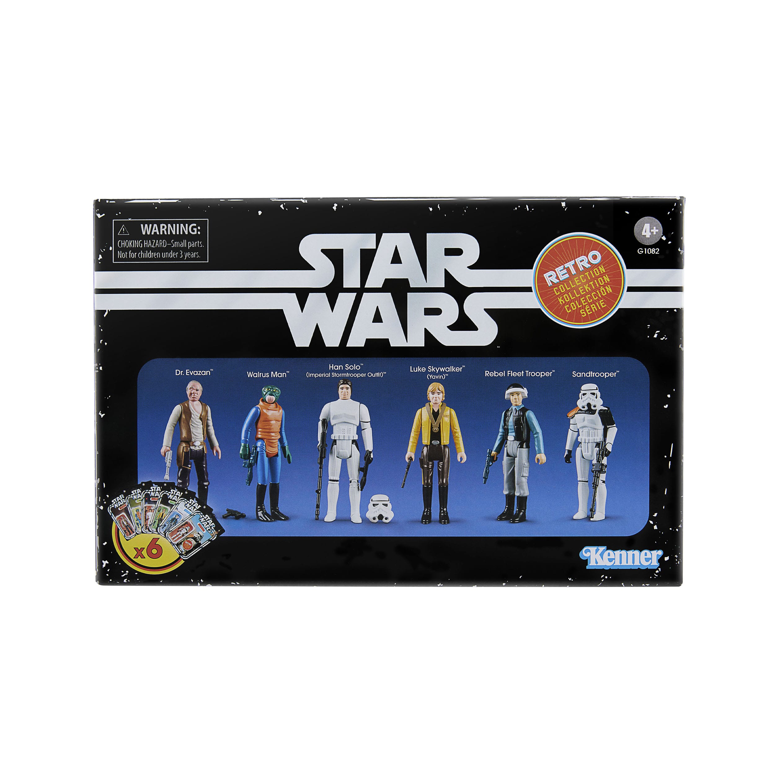 Star Wars Retro Collection: Episode IV 6-Pack - 10 cm