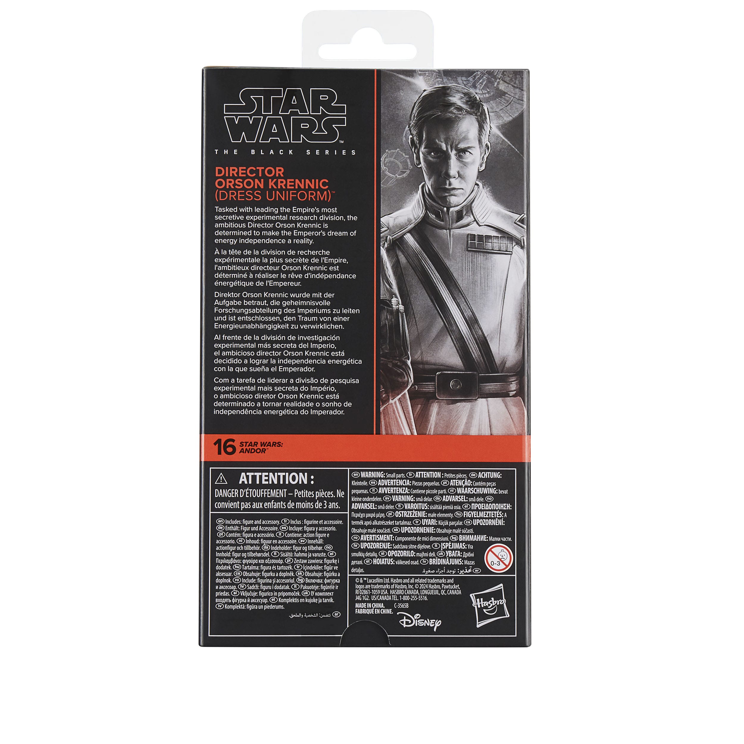 Star Wars Black Series: Director Orson Krennic (Dress Uniform, Andor)