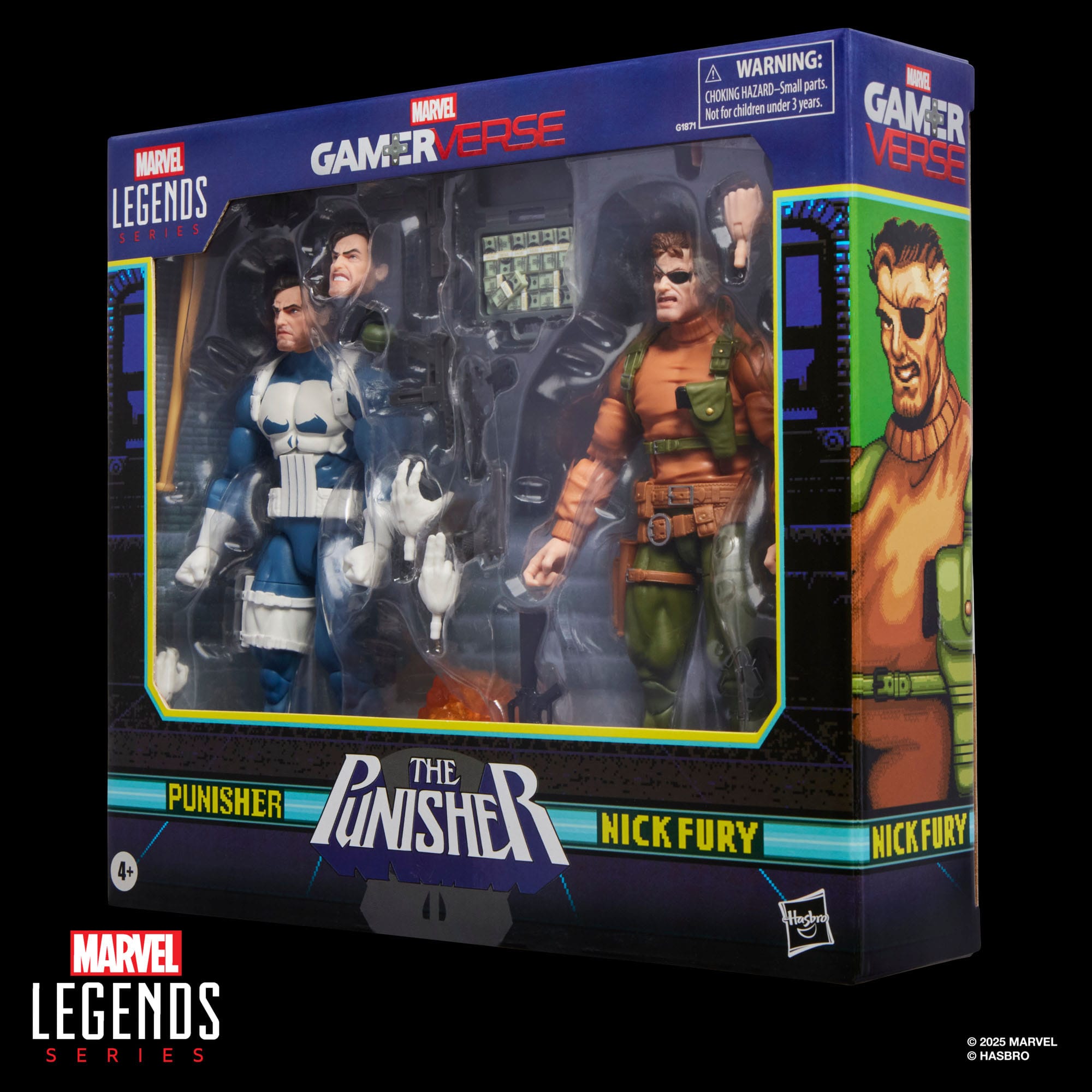 Marvel Legends: Punisher & Nick Fury (Gamerverse)