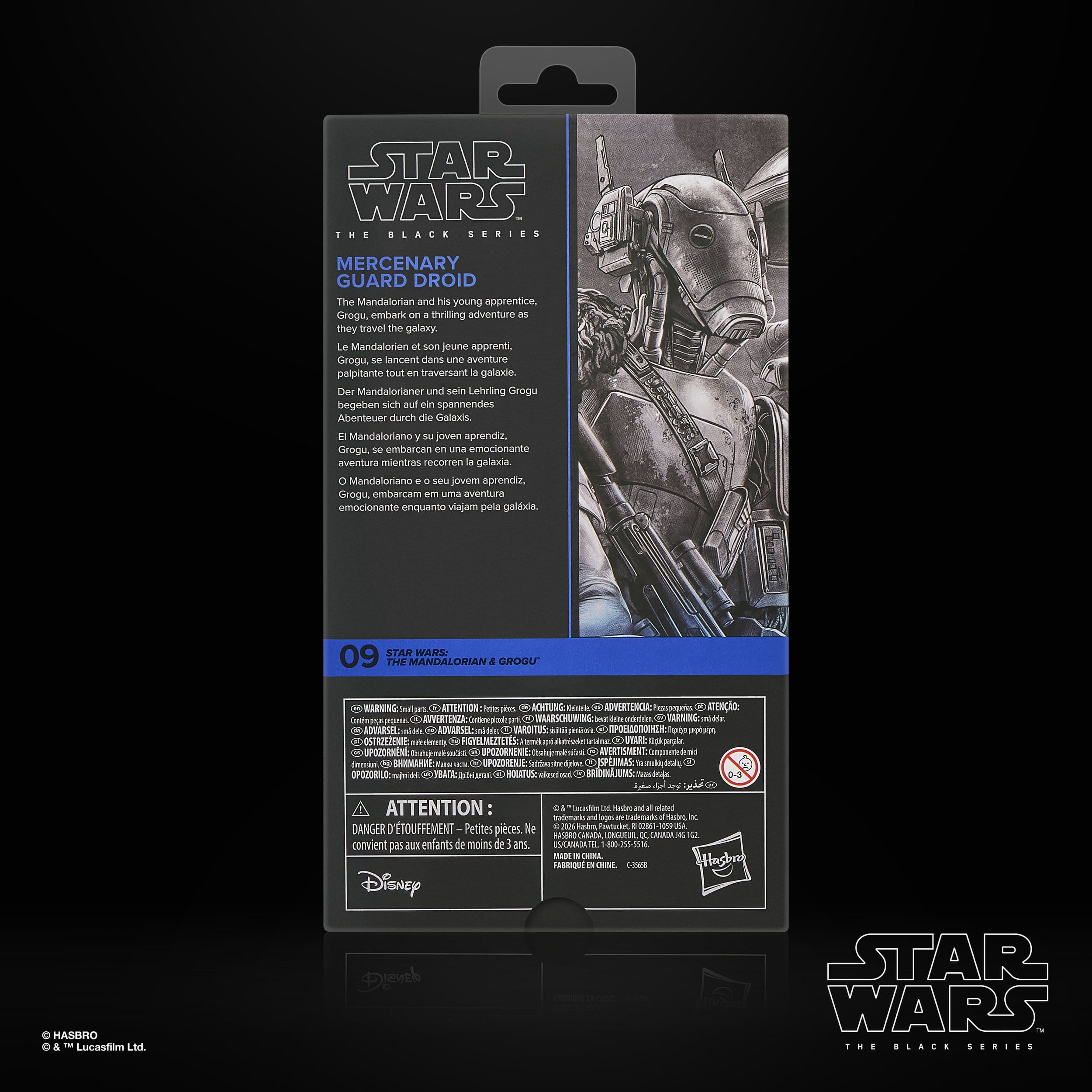 Star Wars Black Series: Mercenary Guard Droid (The Mandalorian & Grogu)