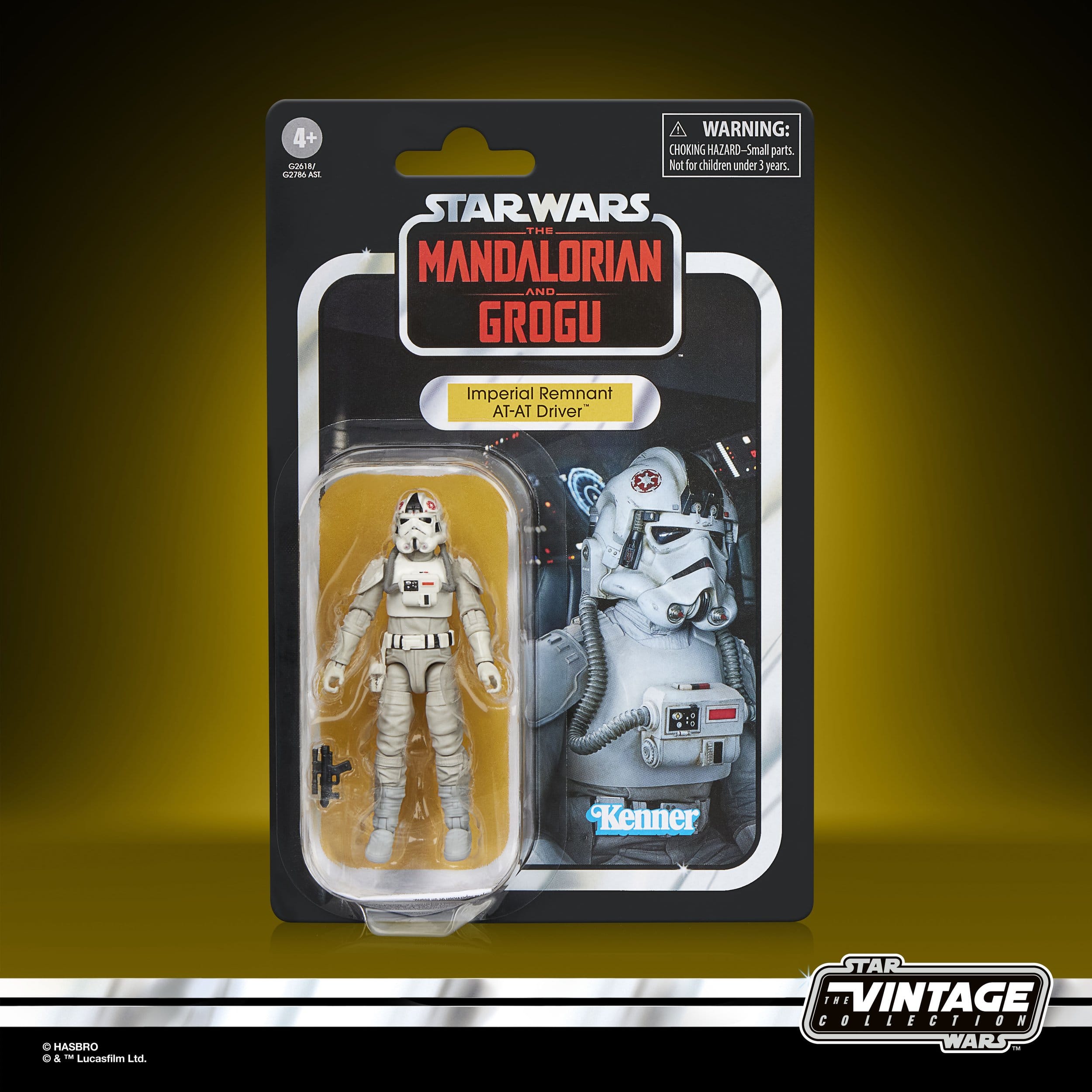 Star Wars Vintage Collection: Imperial Remnant AT-AT Driver (The Mandalorian & Grogu) - 10 cm