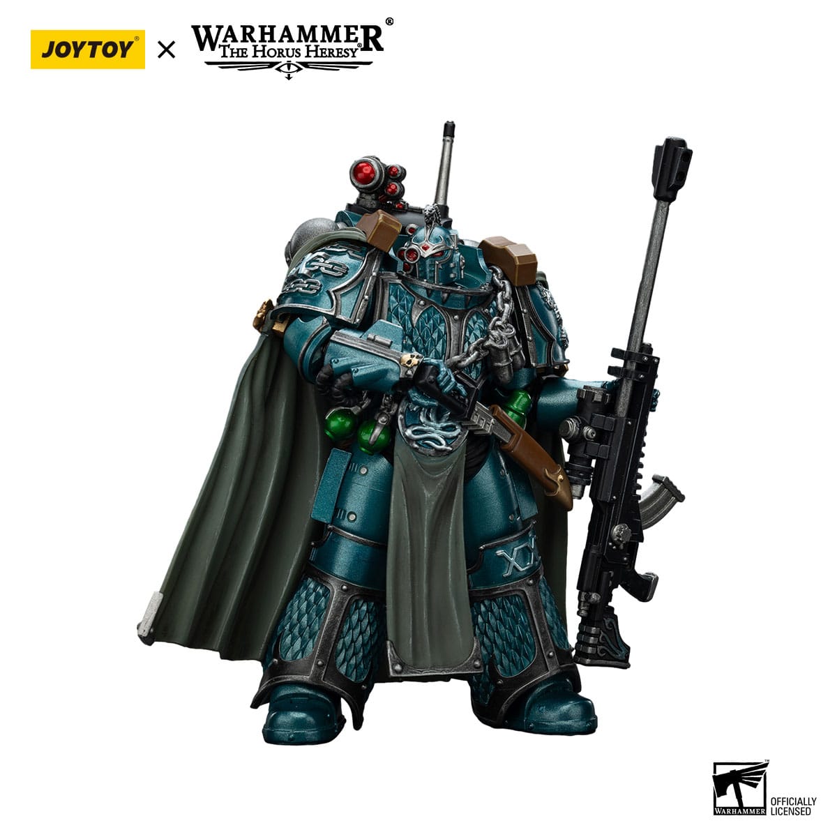 Warhammer 40k: Alpha Legion Exodus The One who is Many With Sniper Rifle And Power Dagger (The Horus Heresy)