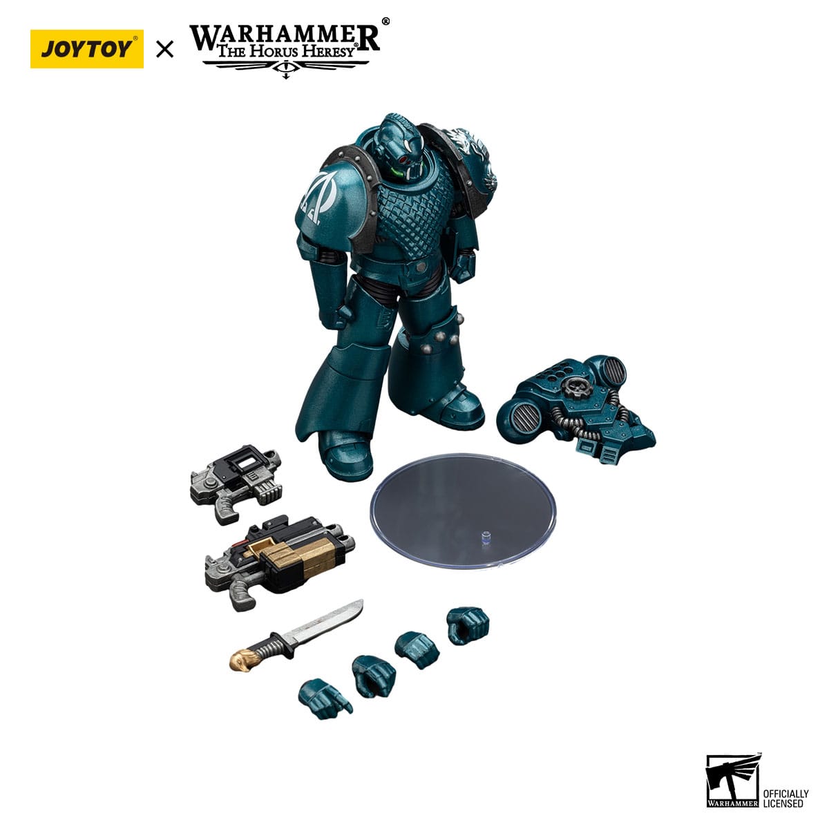 Warhammer 40k: Alpha Legion Head Hunter With Banestrike Combi-Bolter And Power Dagger (The Horus Heresy)