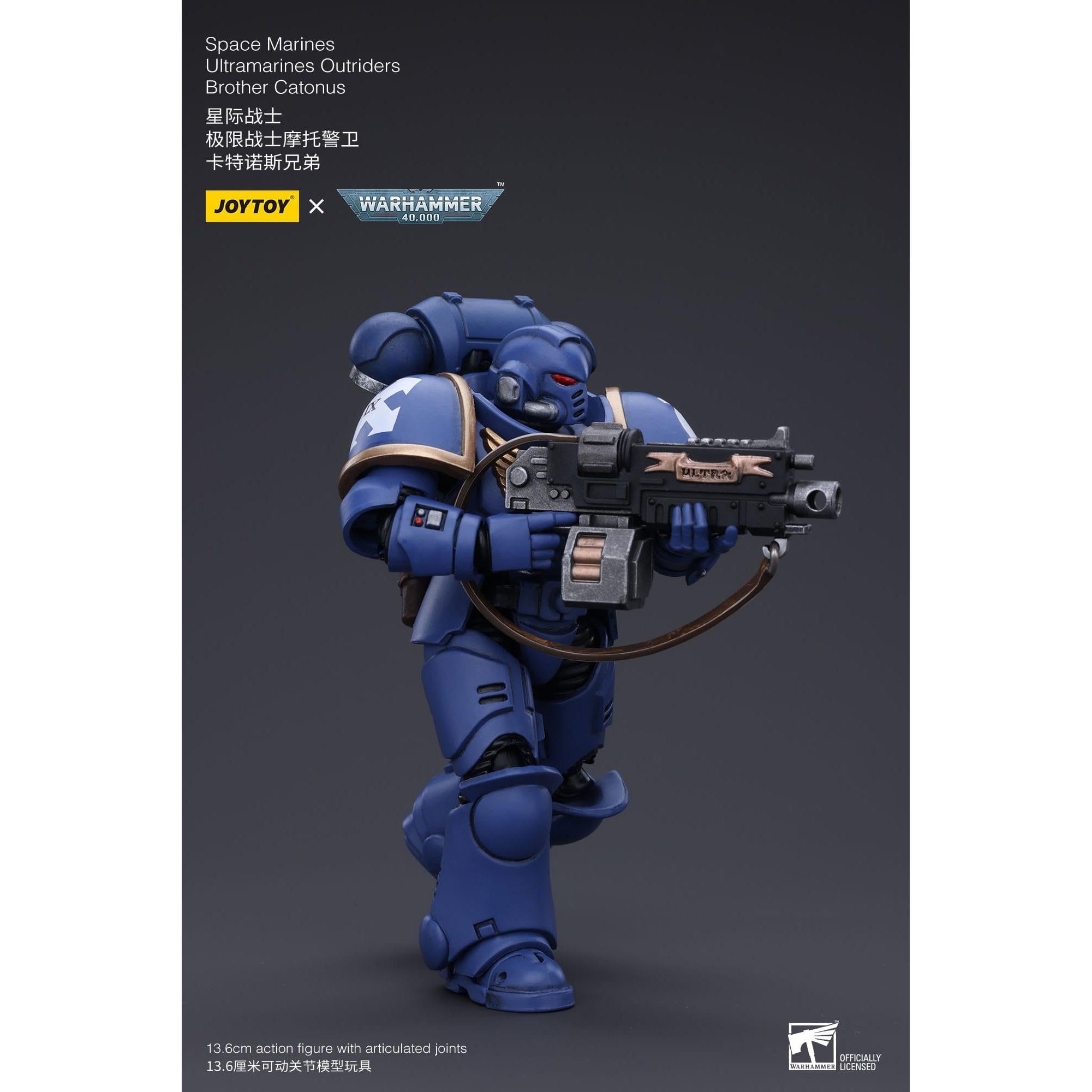 Warhammer 40k: Ultramarines Outriders Brother Catonus