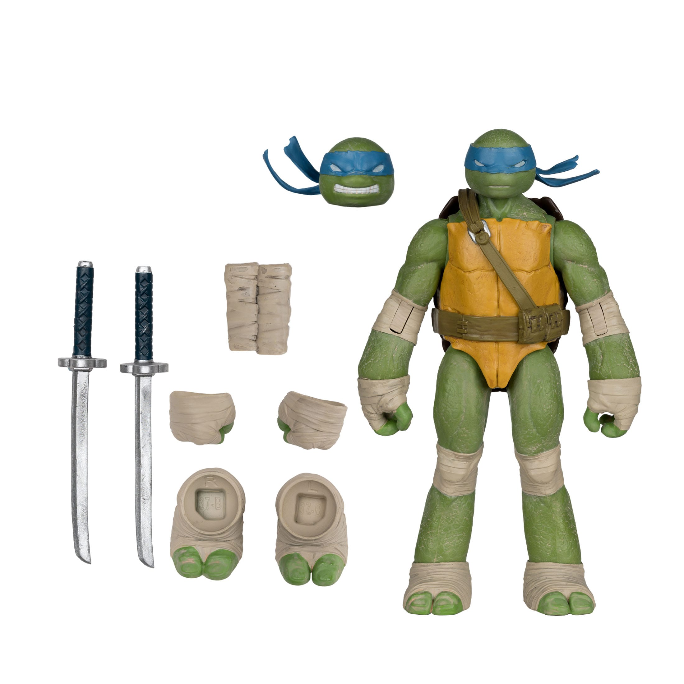 TMNT Page Punchers: Leonardo, Raphael, Michelangelo, Donatello Actionfigur & Comic - 5 inch 4er-Bundle