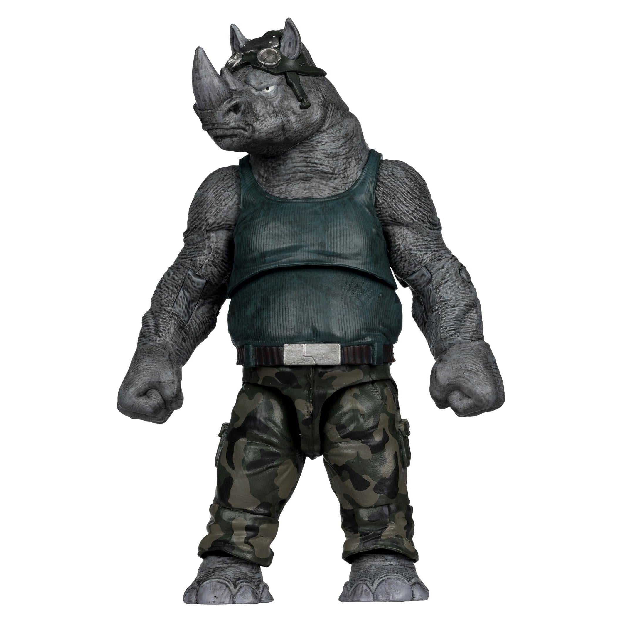 TMNT Page Punchers: Rocksteady Actionfigur & Comic - 5 inch