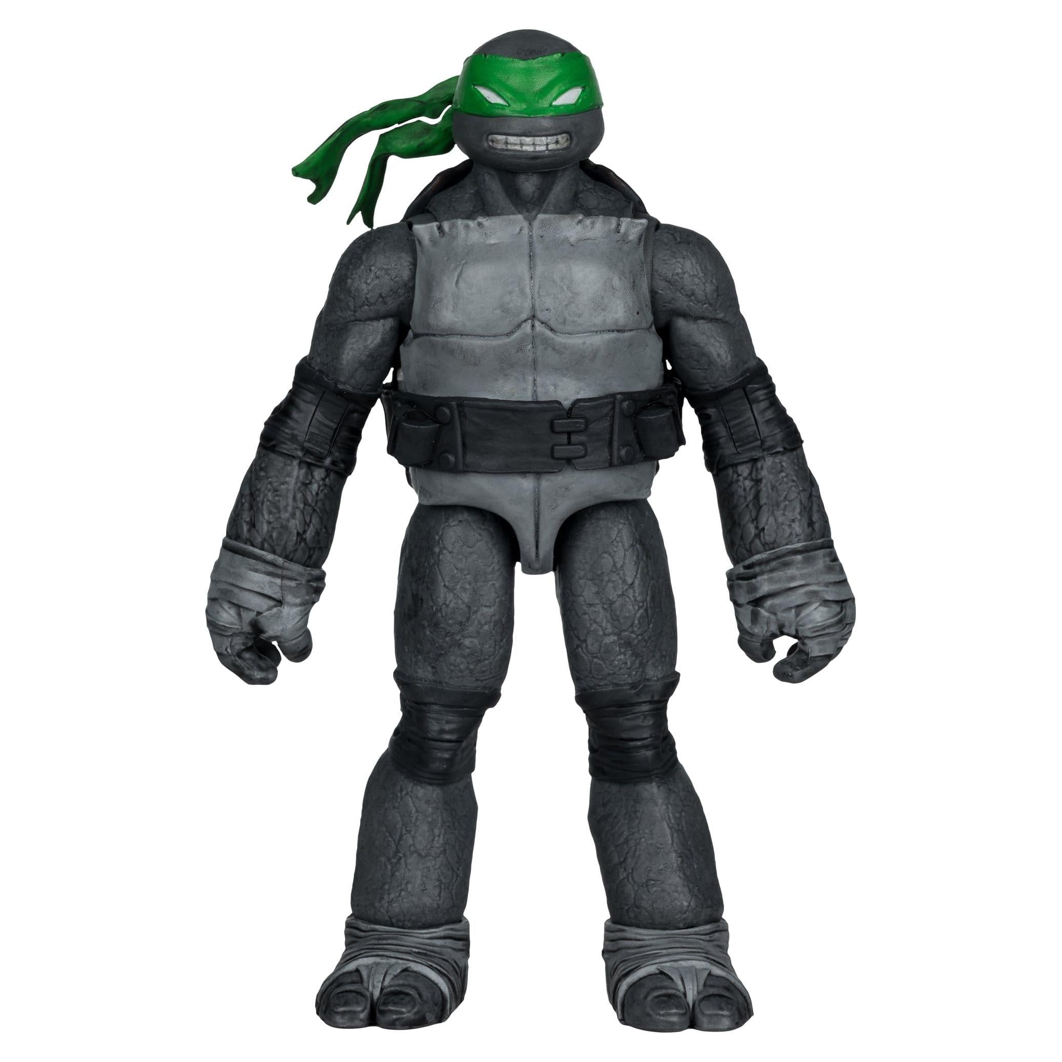 TMNT Page Punchers: Leonardo, Raphael, Michelangelo, Donatello (Black White & Green) (Red Platinum Edition) Actionfigur & Comic - 5 inch 4er-Bundle