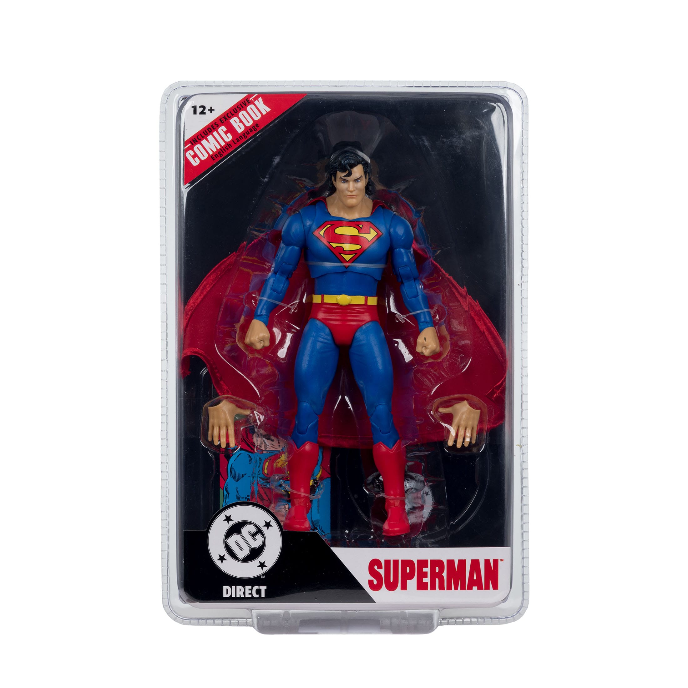 DC Page Punchers: Superman (Zero Hour) Actionfigur & Comic - 7 inch