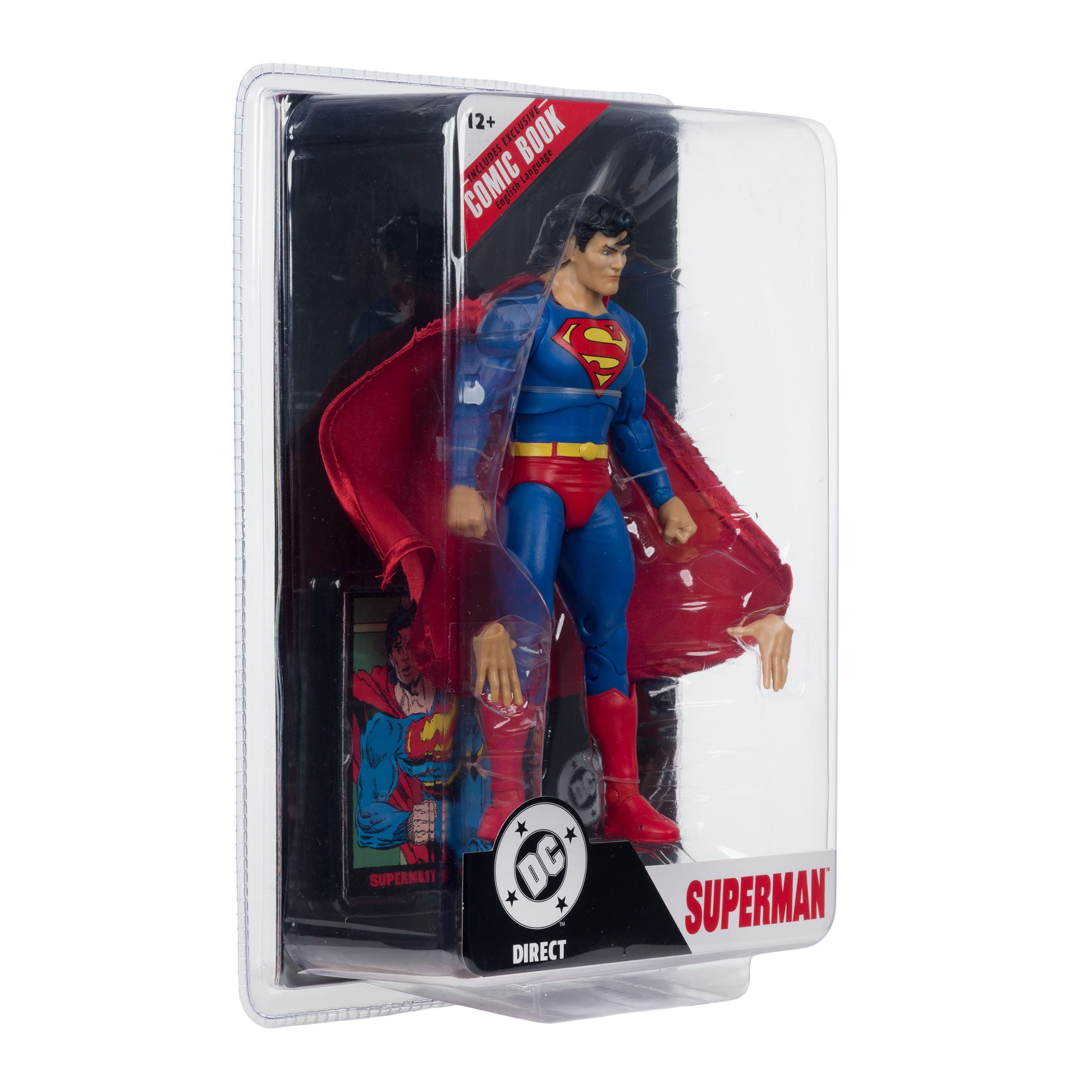 DC Page Punchers: Superman (Zero Hour) Actionfigur & Comic - 7 inch