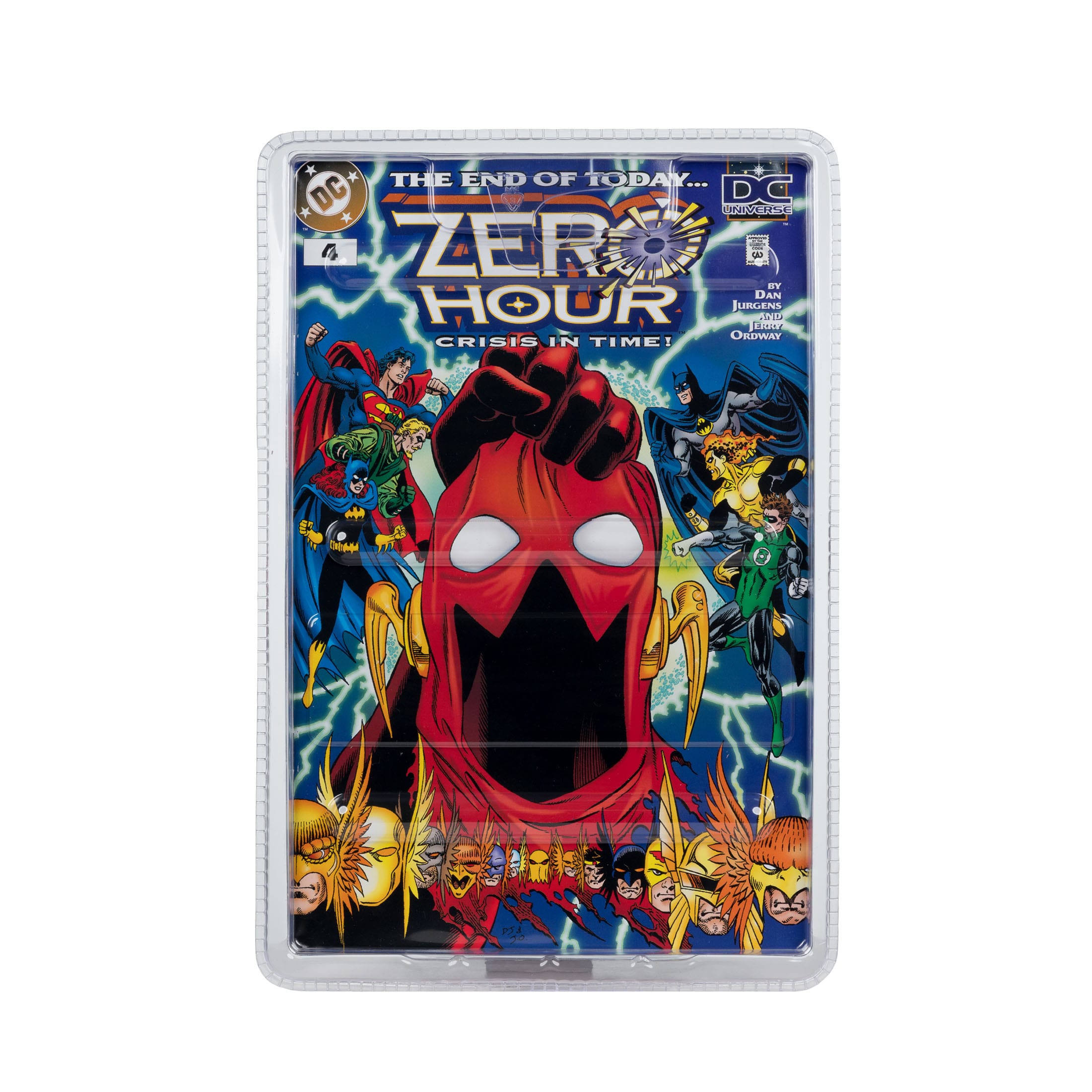 DC Page Punchers: Superman (Zero Hour) Actionfigur & Comic - 7 inch