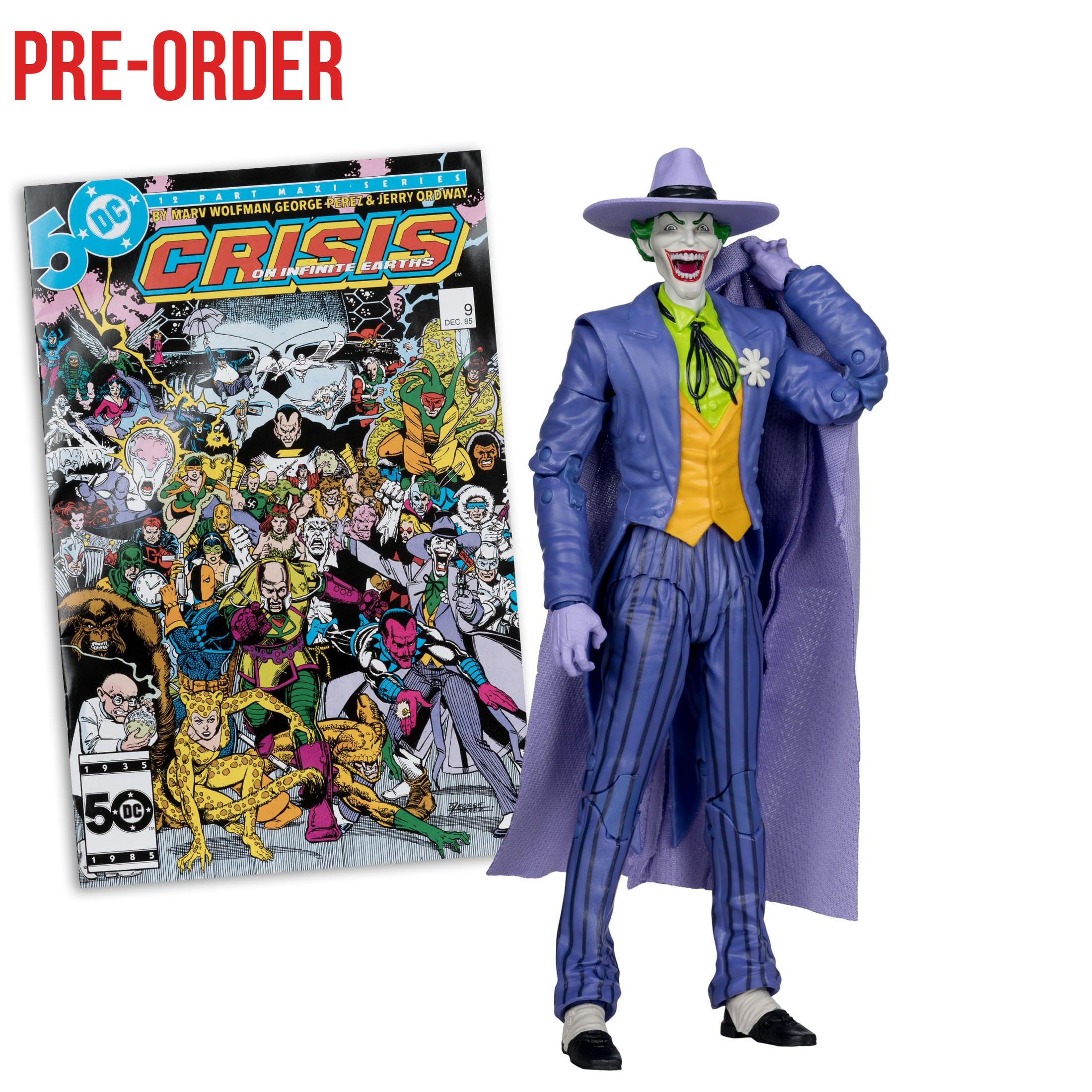 DC Page Punchers: The Joker (Crisis on Infinite Earths) Actionfigur & Comic - 7 inch (Kopie)