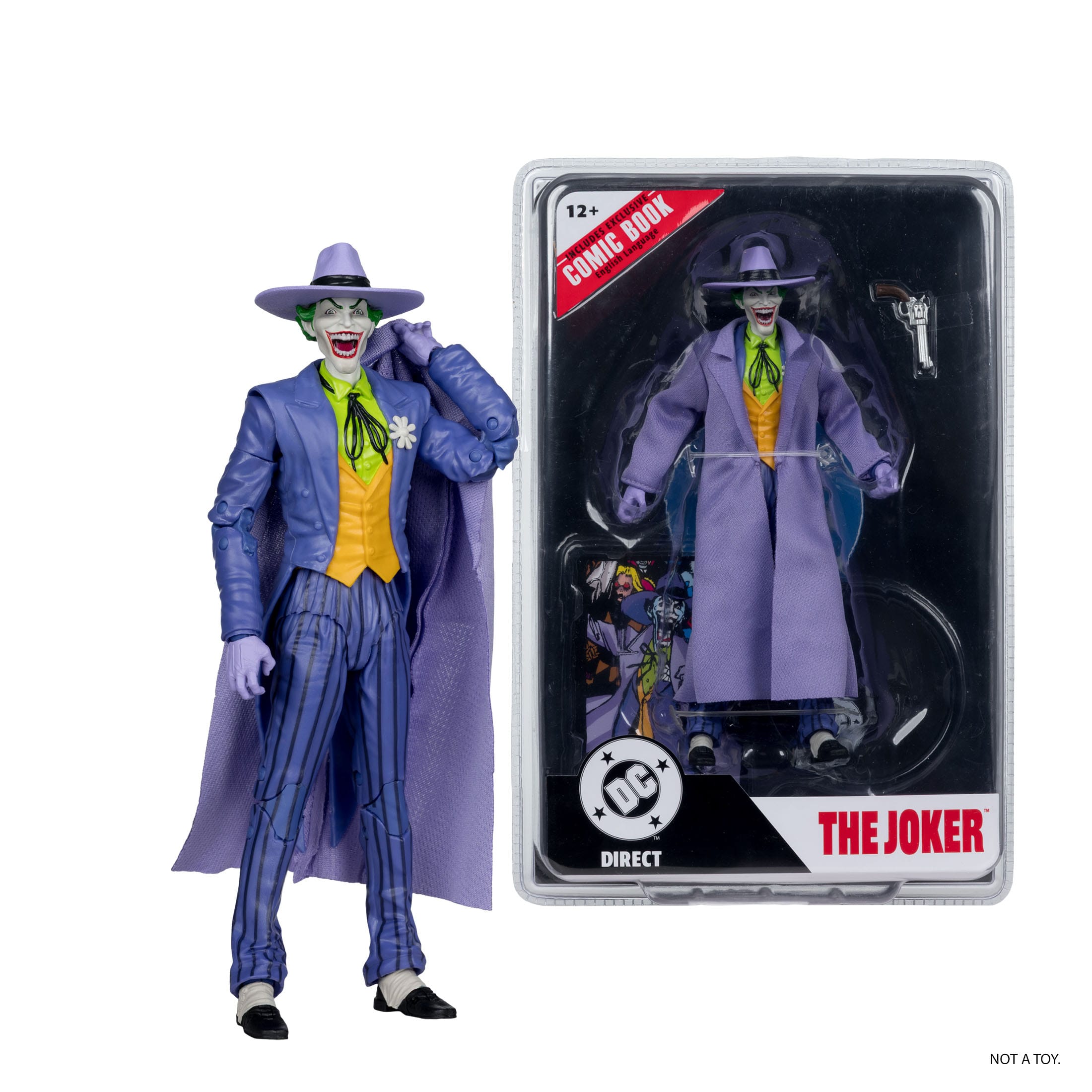 DC Page Punchers: The Joker (Crisis on Infinite Earths) Actionfigur & Comic - 7 inch (Kopie)
