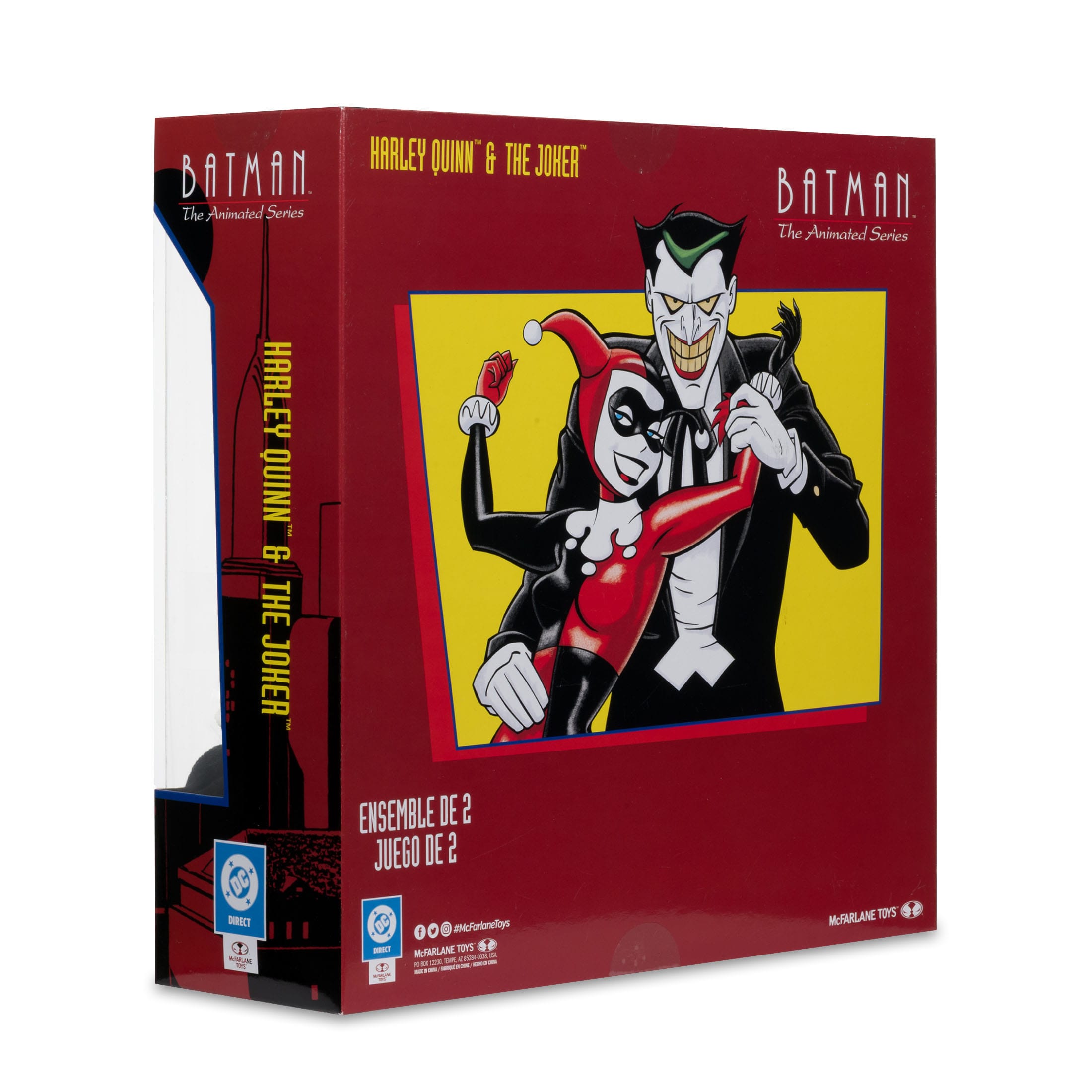 DC: Batman The Animated Series - Harley Quinn & The Joker (Mad Love) - 2-Pack