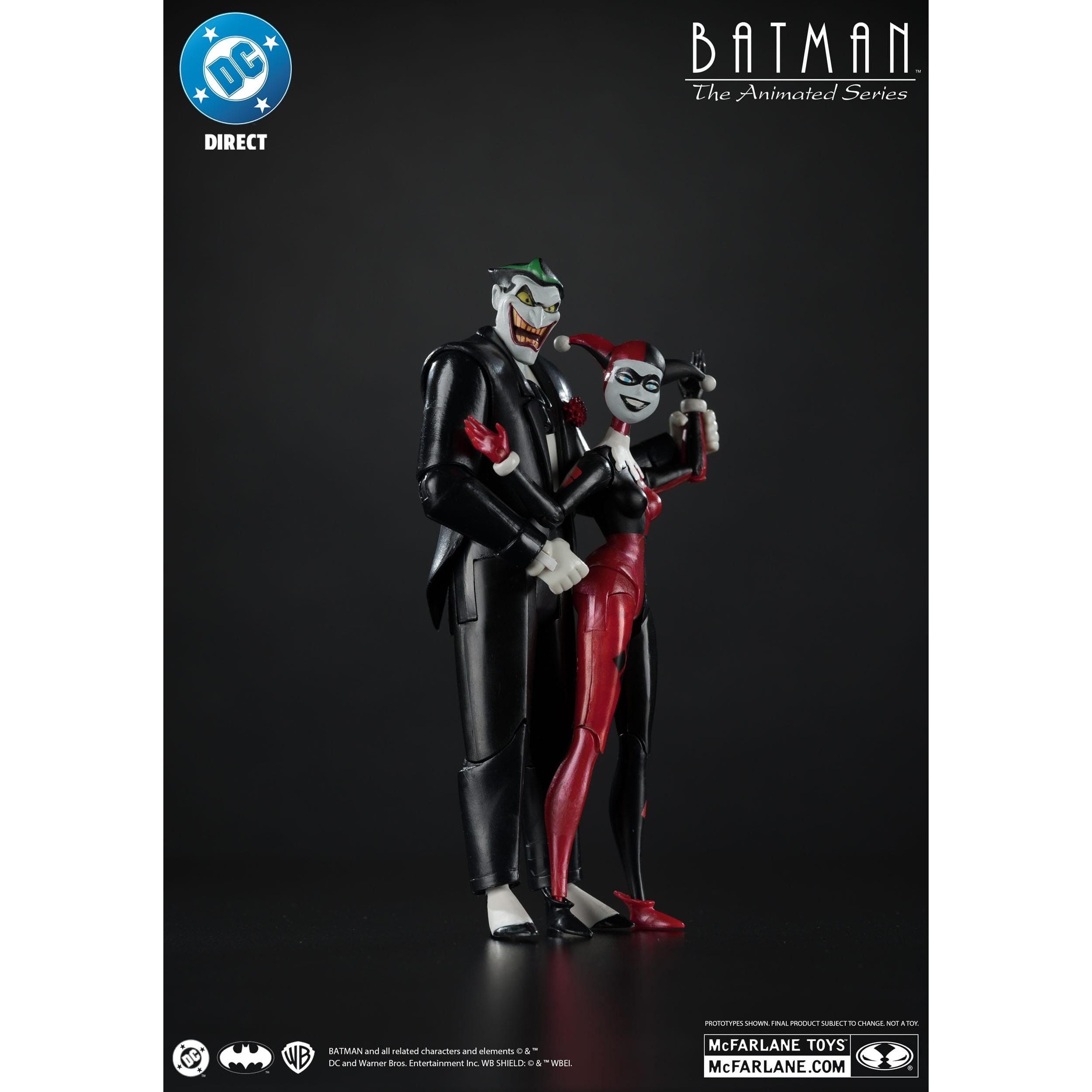 DC: Batman The Animated Series - Harley Quinn & The Joker (Mad Love) - 2-Pack