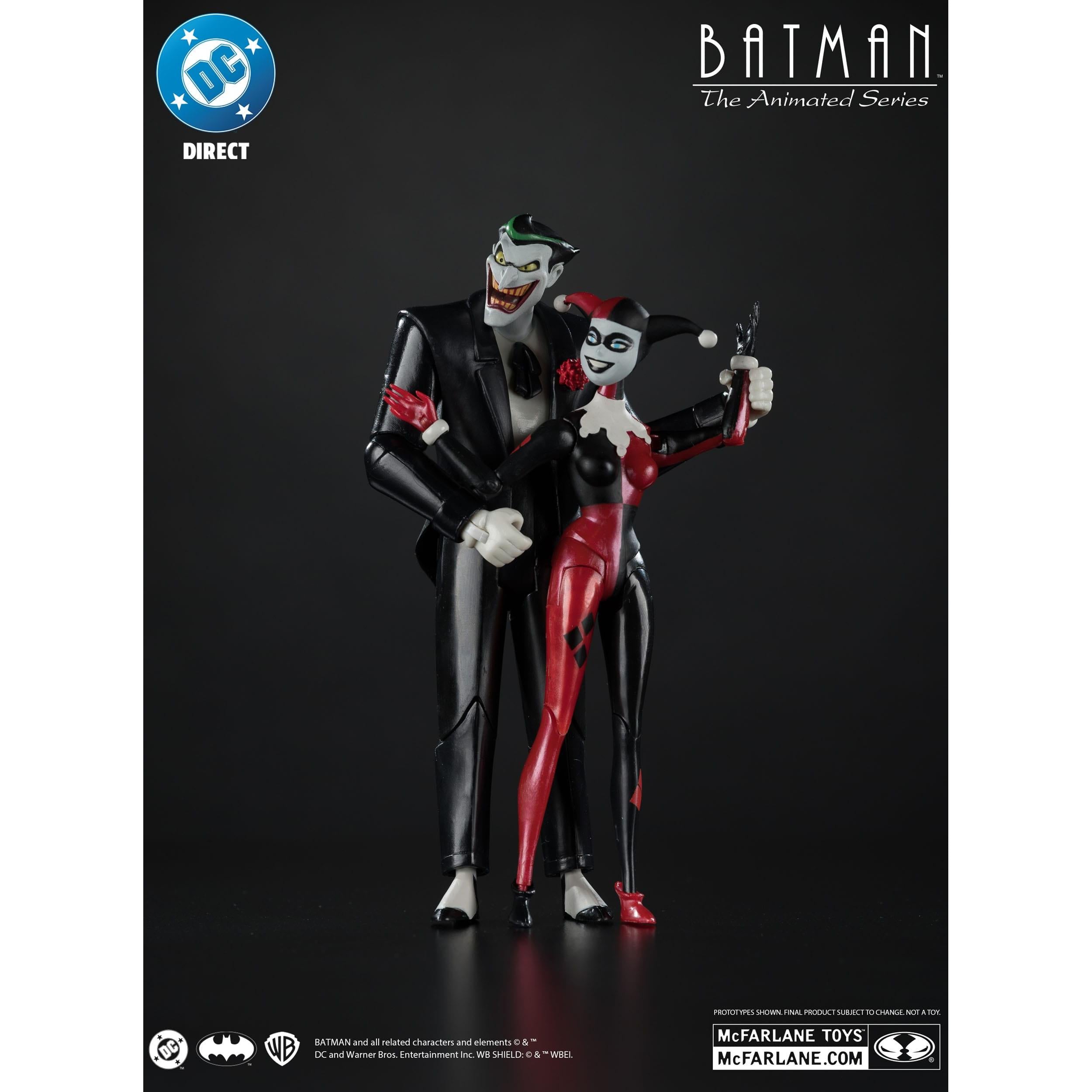 DC: Batman The Animated Series - Harley Quinn & The Joker (Mad Love) - 2-Pack