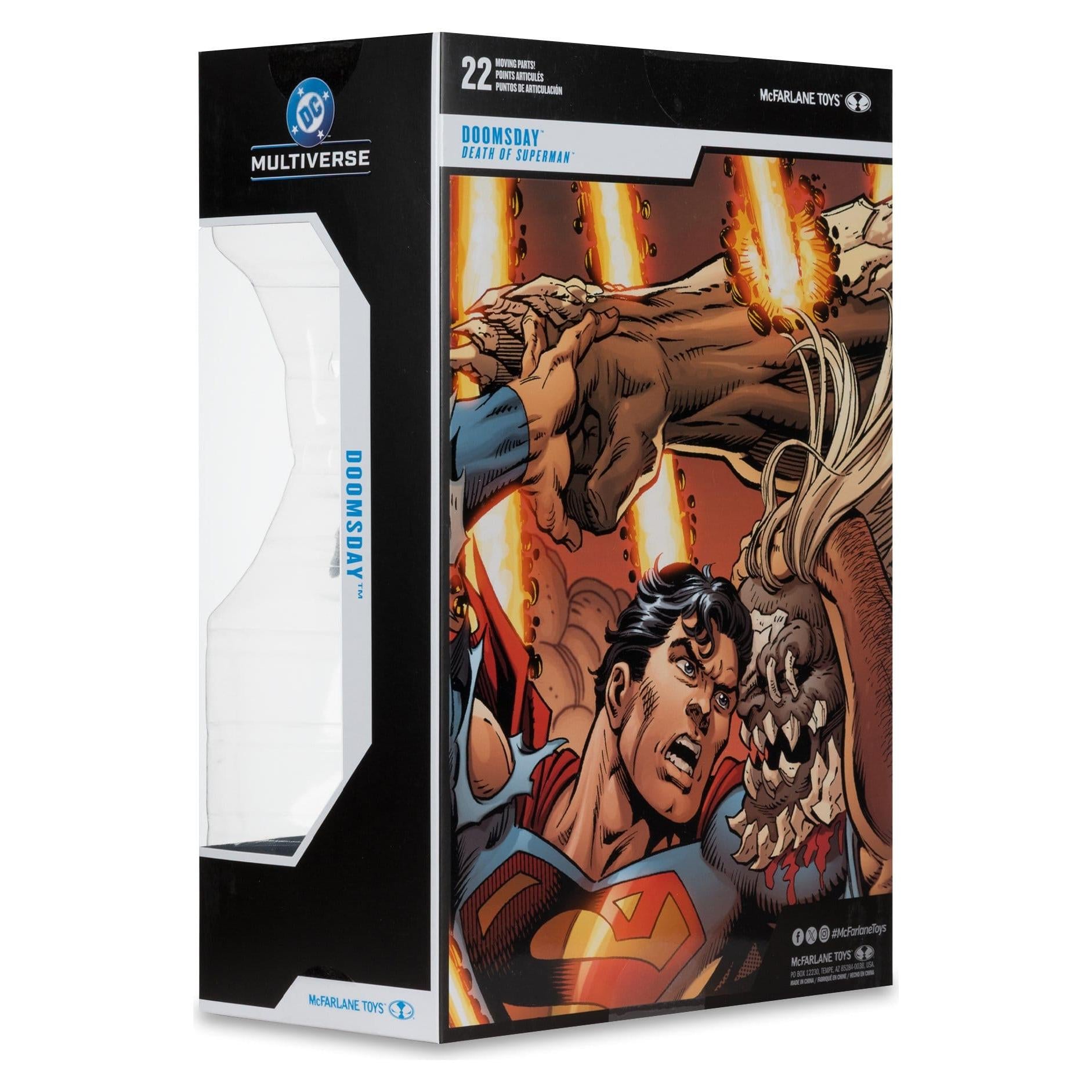 DC Multiverse: Doomsday (Death of Superman) (Gold Label) - Megafig