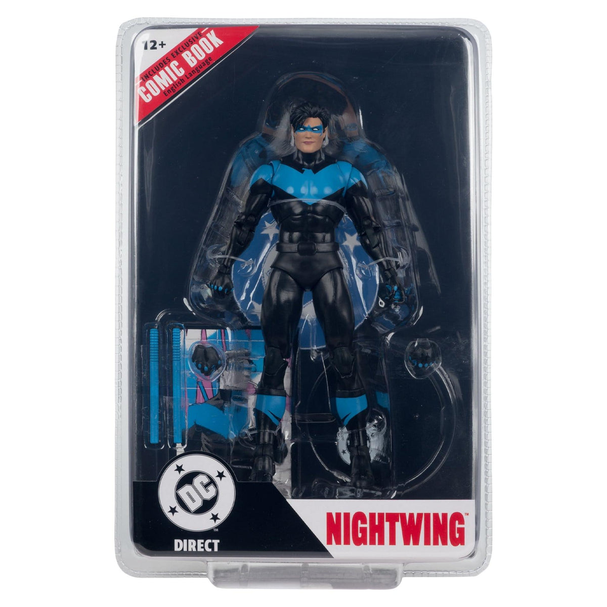 DC Page Punchers: Nightwing (Nightwing #81) Actionfigur & Comic - 7 inch