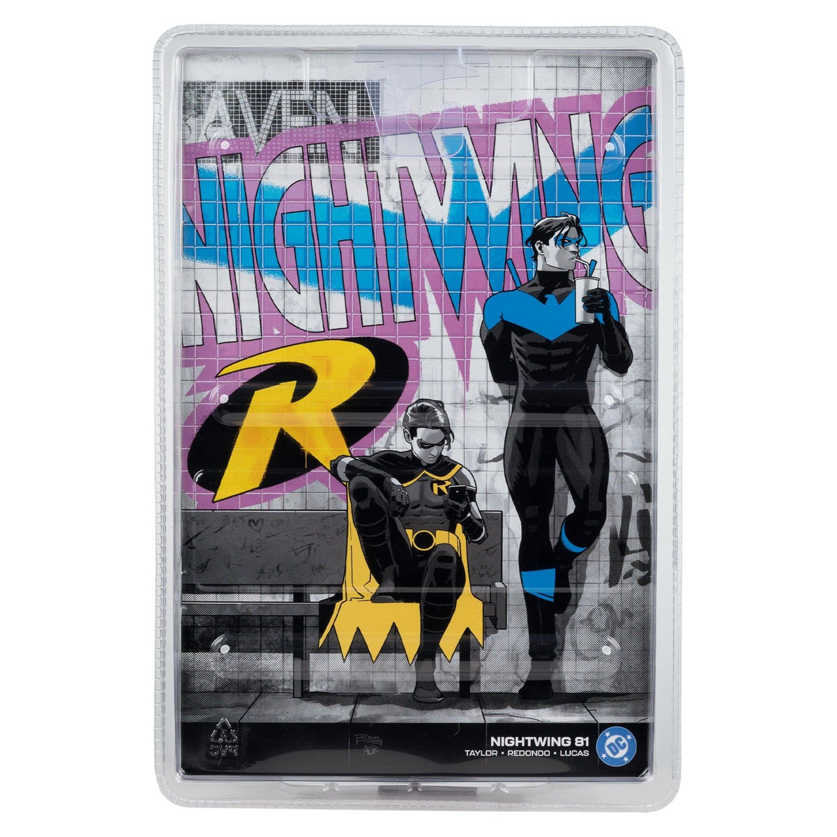 DC Page Punchers: Nightwing (Nightwing #81) Actionfigur & Comic - 7 inch