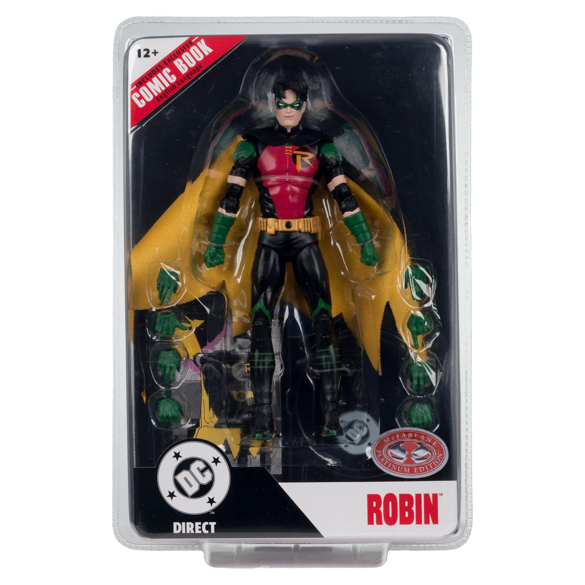 DC Page Punchers: Robin Tim Drake (Nightwing #81) Actionfigur & Comic - 7 inch