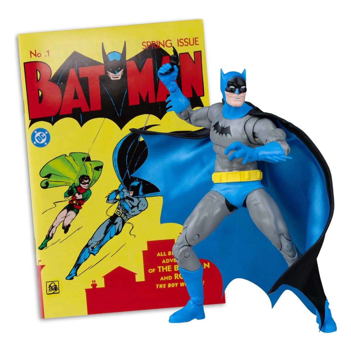 DC Page Punchers: Batman (Batman #1) Actionfigur & Comic - 7 inch