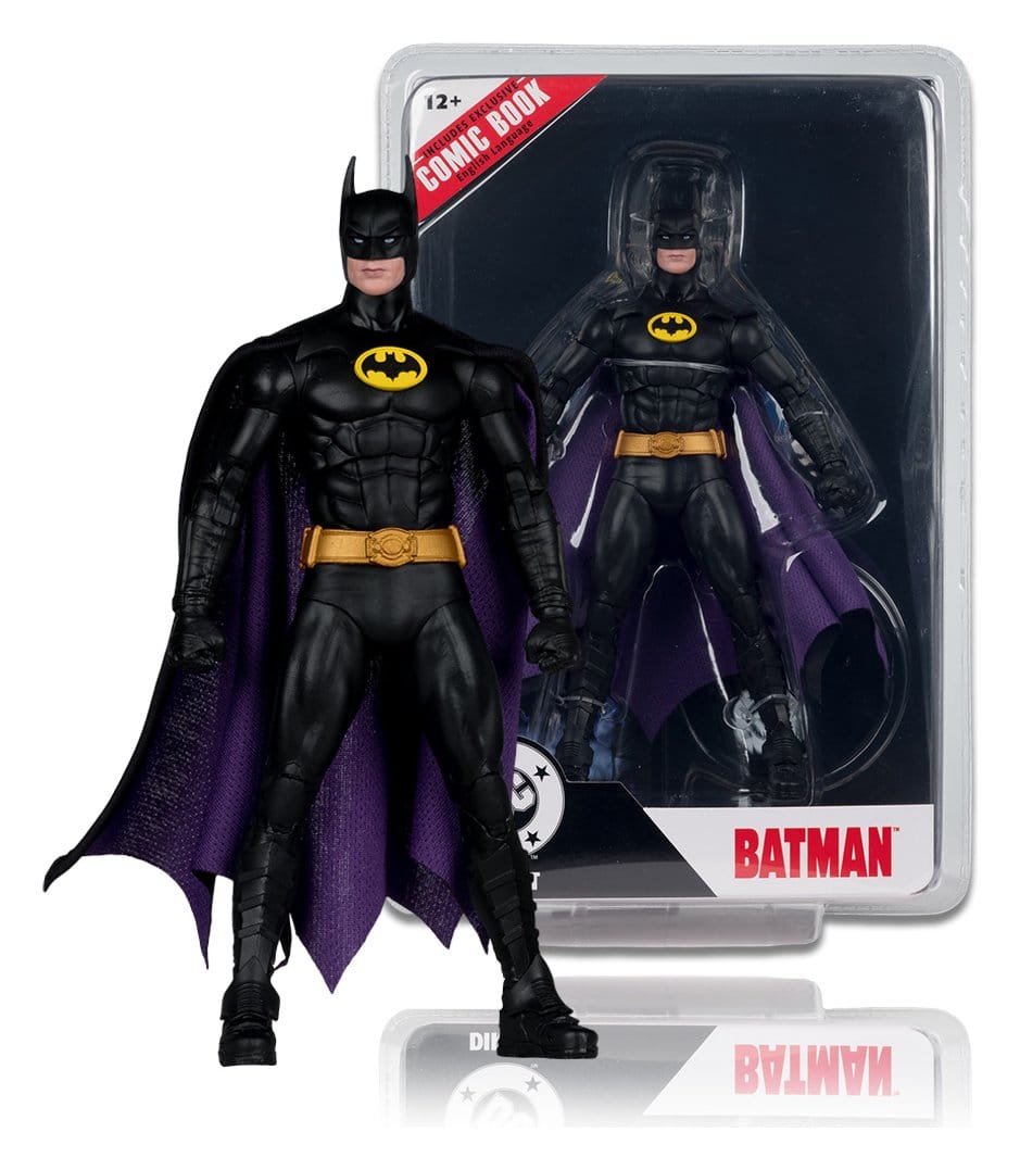 DC Page Punchers: Batman (Batman 89 Comic) Actionfigur & Comic - 7 inch