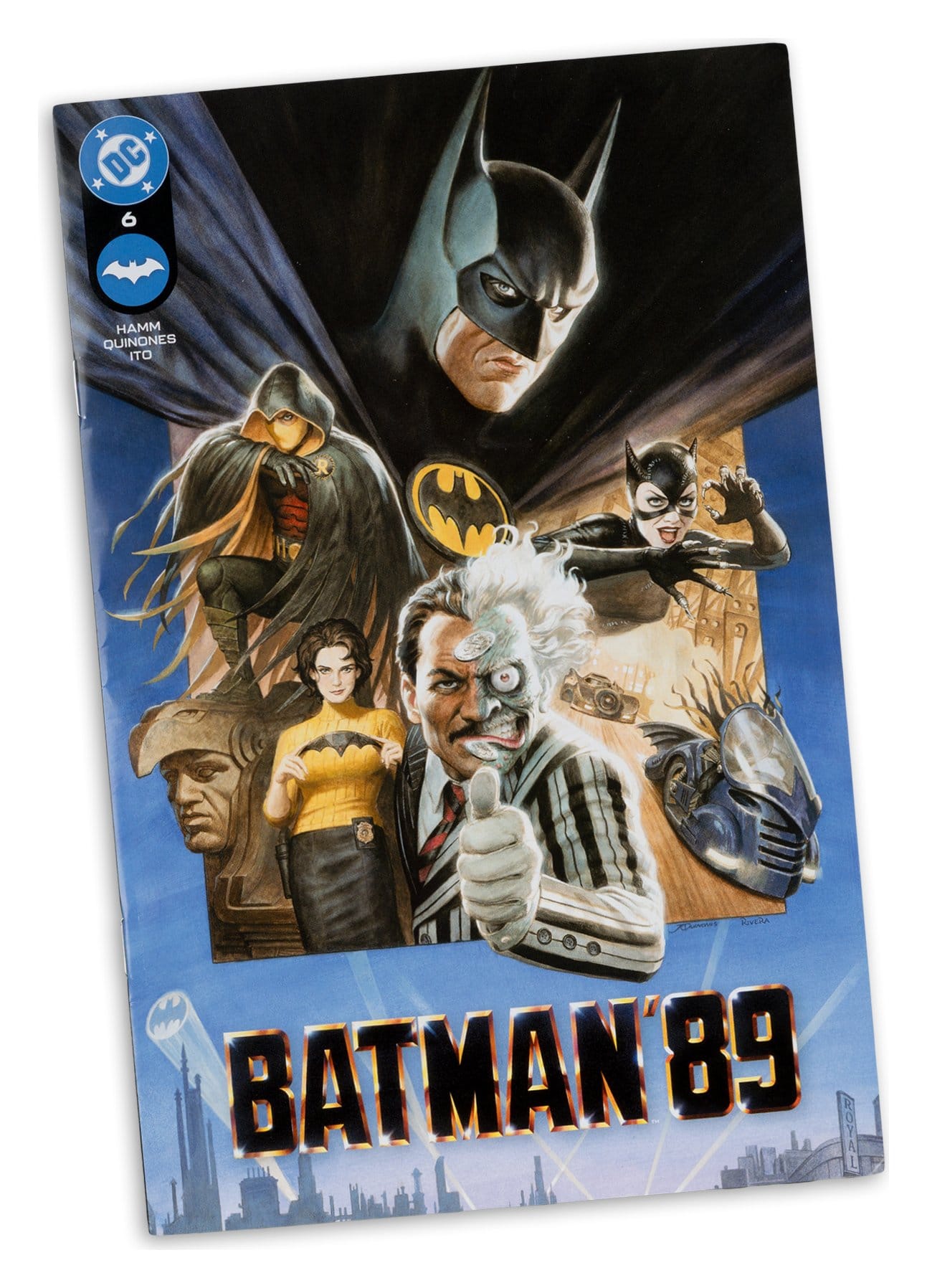 DC Page Punchers: Batman (Batman 89 Comic) Actionfigur & Comic - 7 inch