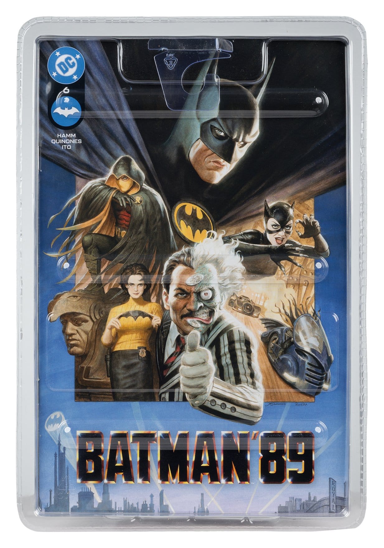 DC Page Punchers: Batman (Batman 89 Comic) Actionfigur & Comic - 7 inch