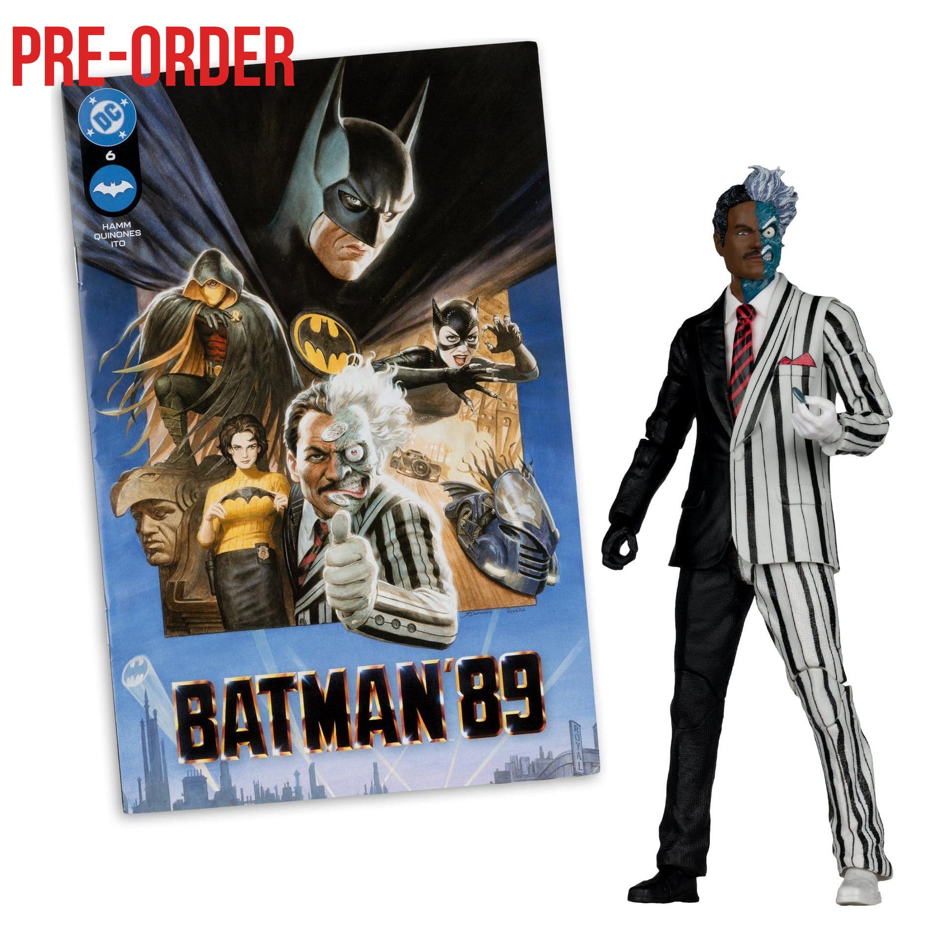 DC Page Punchers: Two-Face (Batman 89 Comic) Actionfigur & Comic - 7 inch