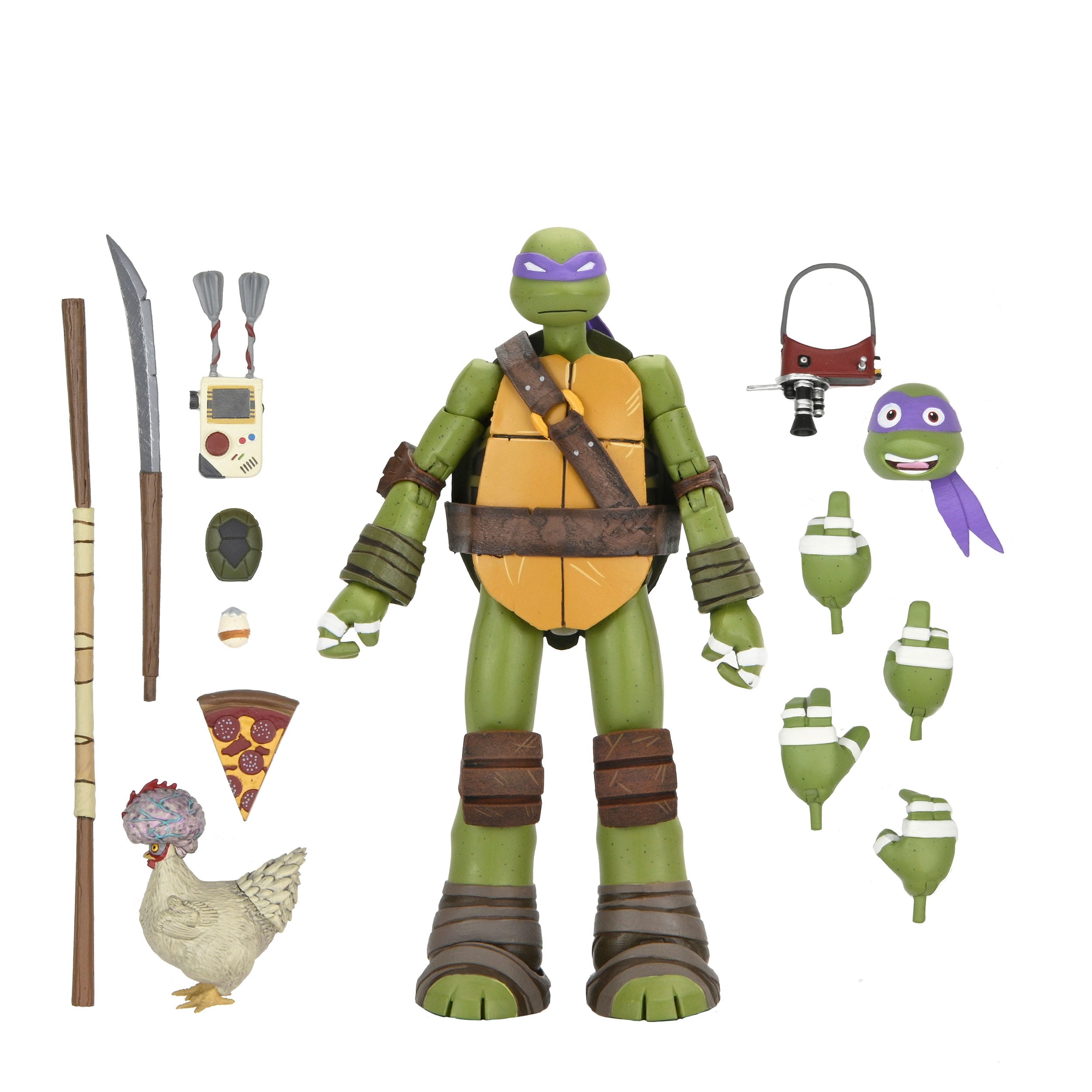 TMNT (2012): Ultimate Leonardo, Michelangelo, Raphael, Donatello - 4er-Bundle