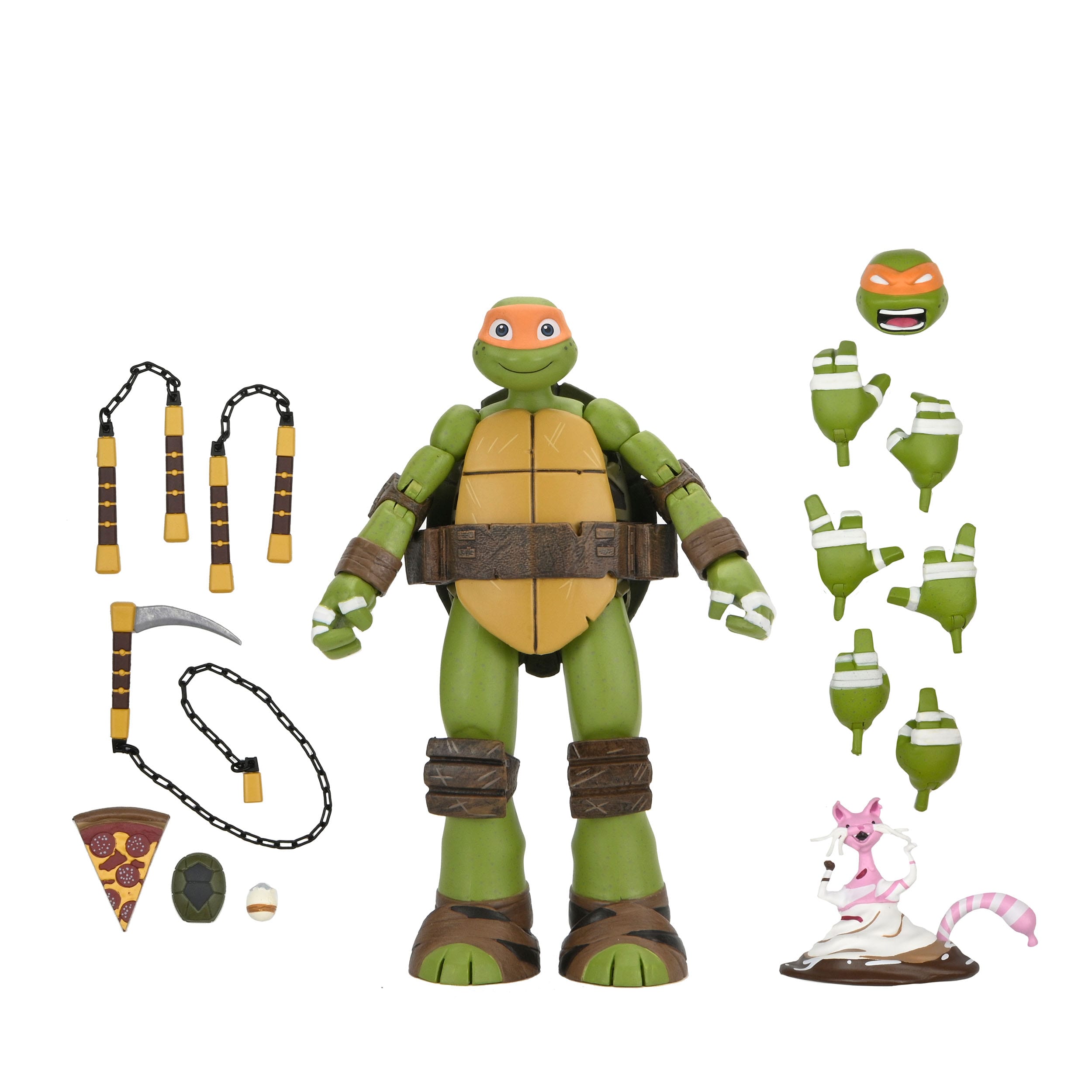 TMNT (2012): Ultimate Leonardo, Michelangelo, Raphael, Donatello - 4er-Bundle