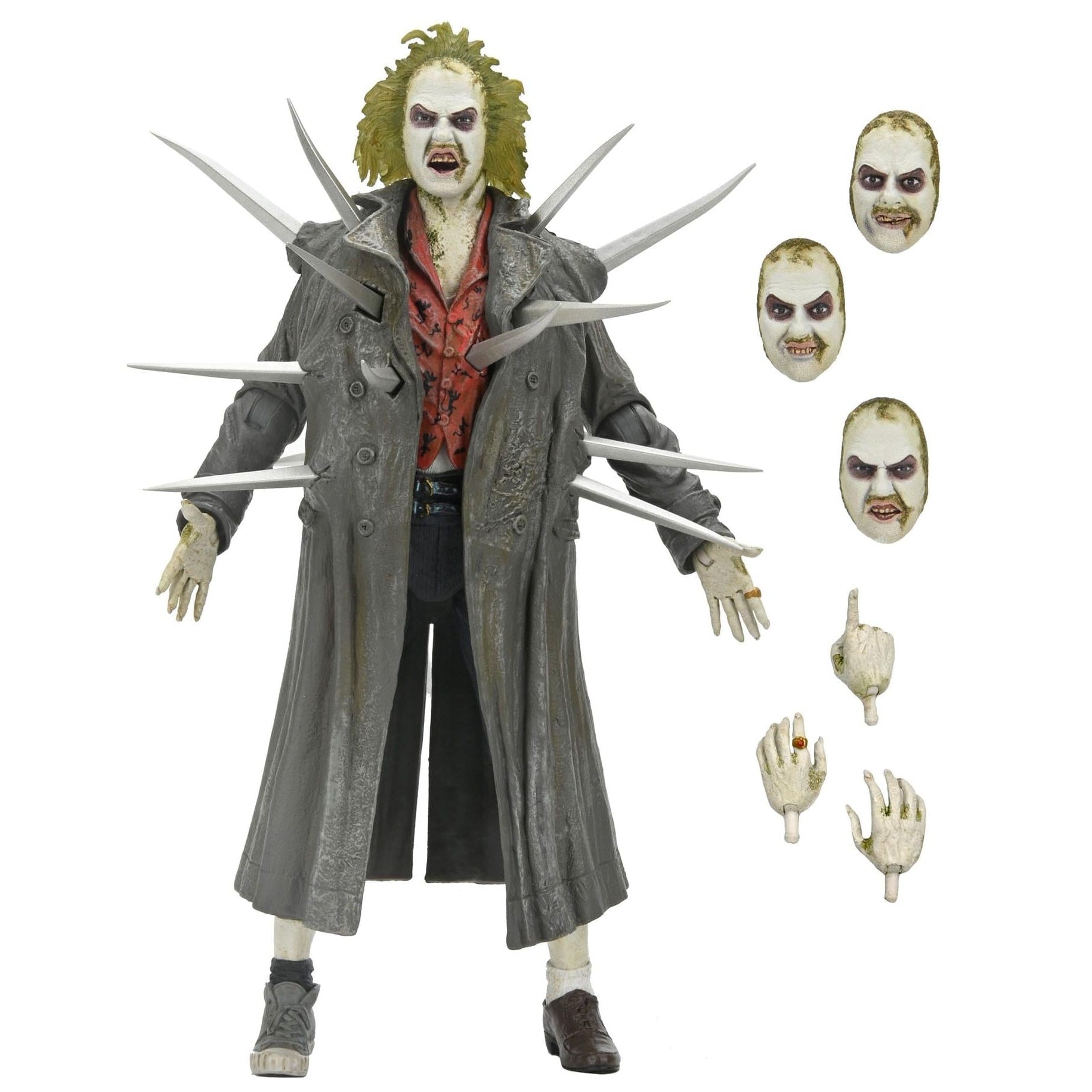 Beetlejuice (1988): Trenchcoat with Spikes Inferno Room Deluxe Set - Diorama