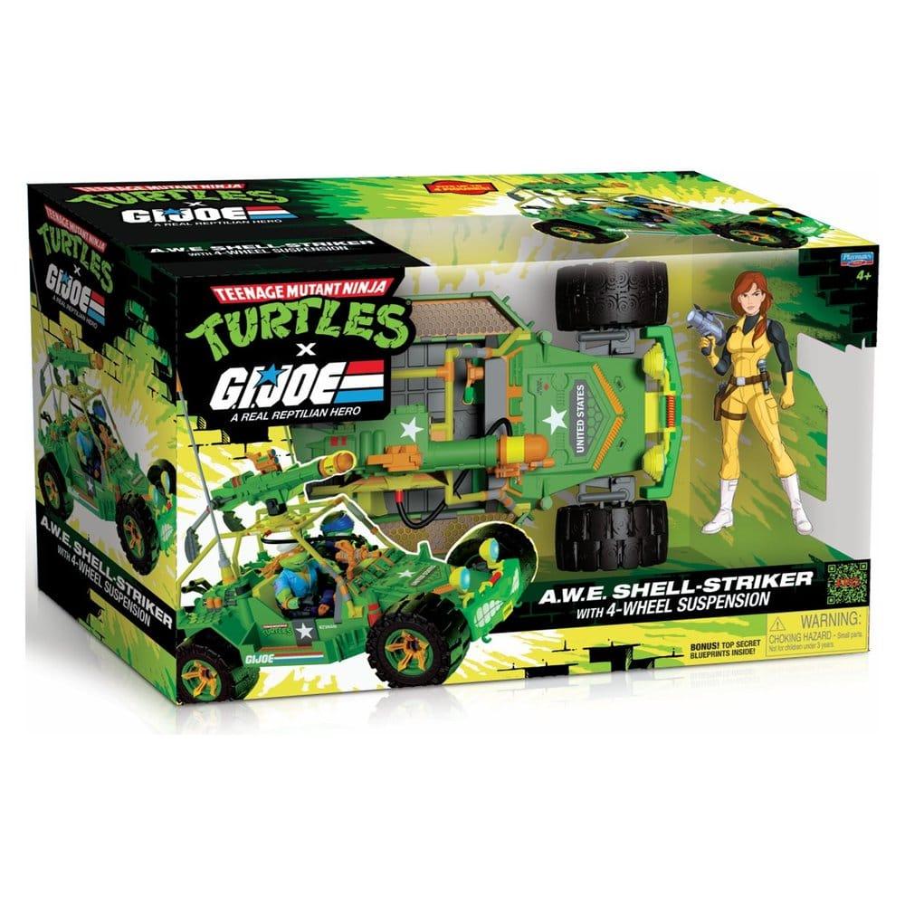 Teenage Mutant Ninja Turtles x G.I. Joe: A.W.E. Shell-Striker mit April
