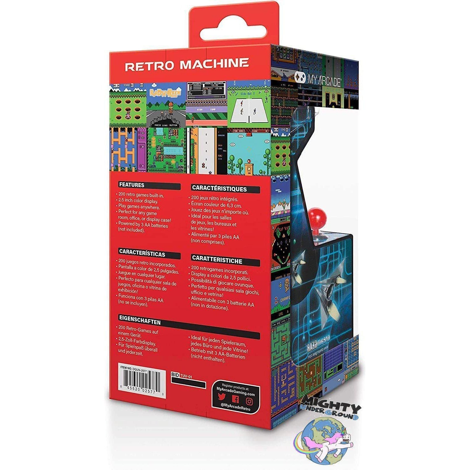 MY ARCADE レトロマシン? 200ゲーム (8ビット) ? ブラック Amazon.co.jp: MY ARCADE レトロマシン 200ゲーム (8ビット