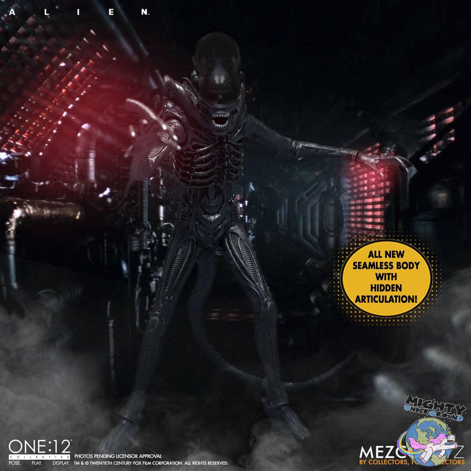 Alien - 1:12-Actionfiguren-Mezco Toys-Mighty Underground