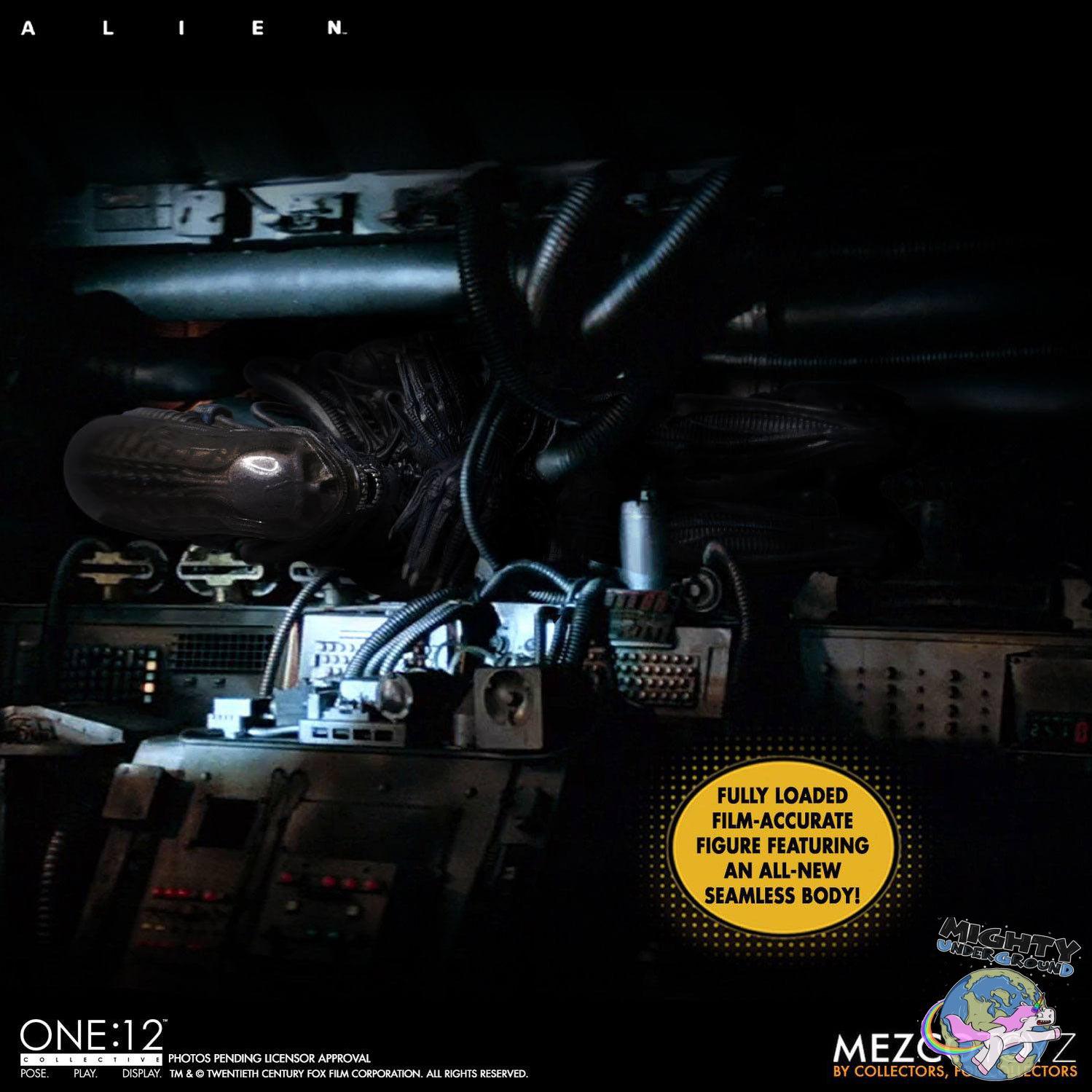 Alien - 1:12-Actionfiguren-Mezco Toys-Mighty Underground