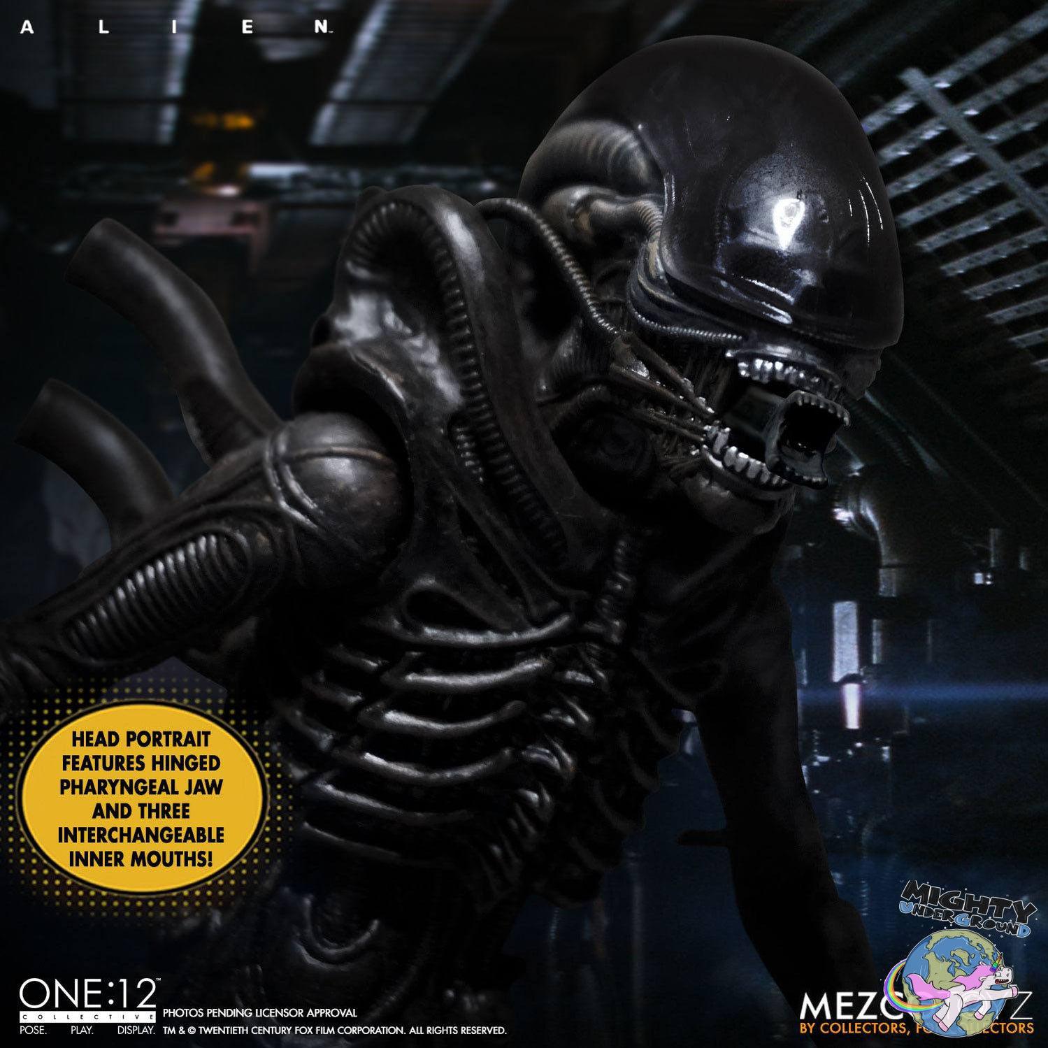 Alien - 1:12-Actionfiguren-Mezco Toys-Mighty Underground