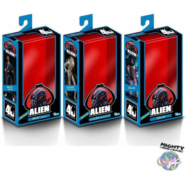 Alien: Dallas (Compression Suit, 40th Anniversary)-Actionfiguren-NECA-Mighty Underground