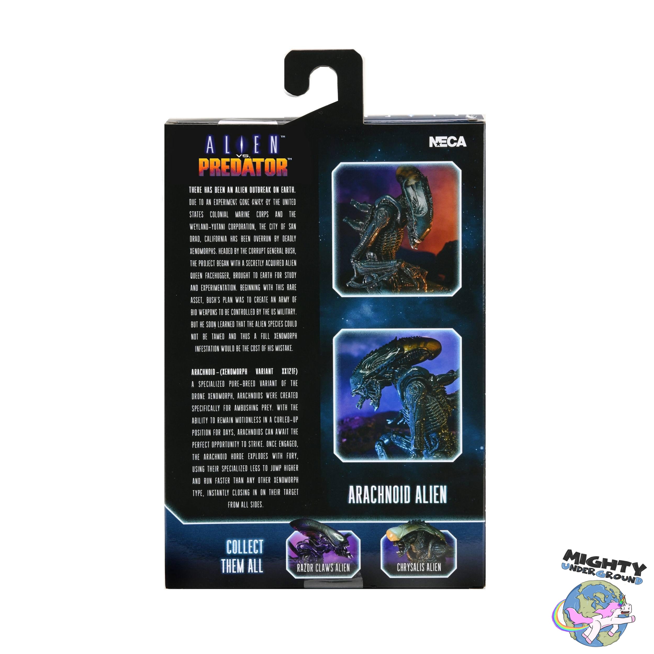 Alien VS Predator: Arachnoid Alien (Game, Movie Deco)-Actionfiguren-NECA-Mighty Underground