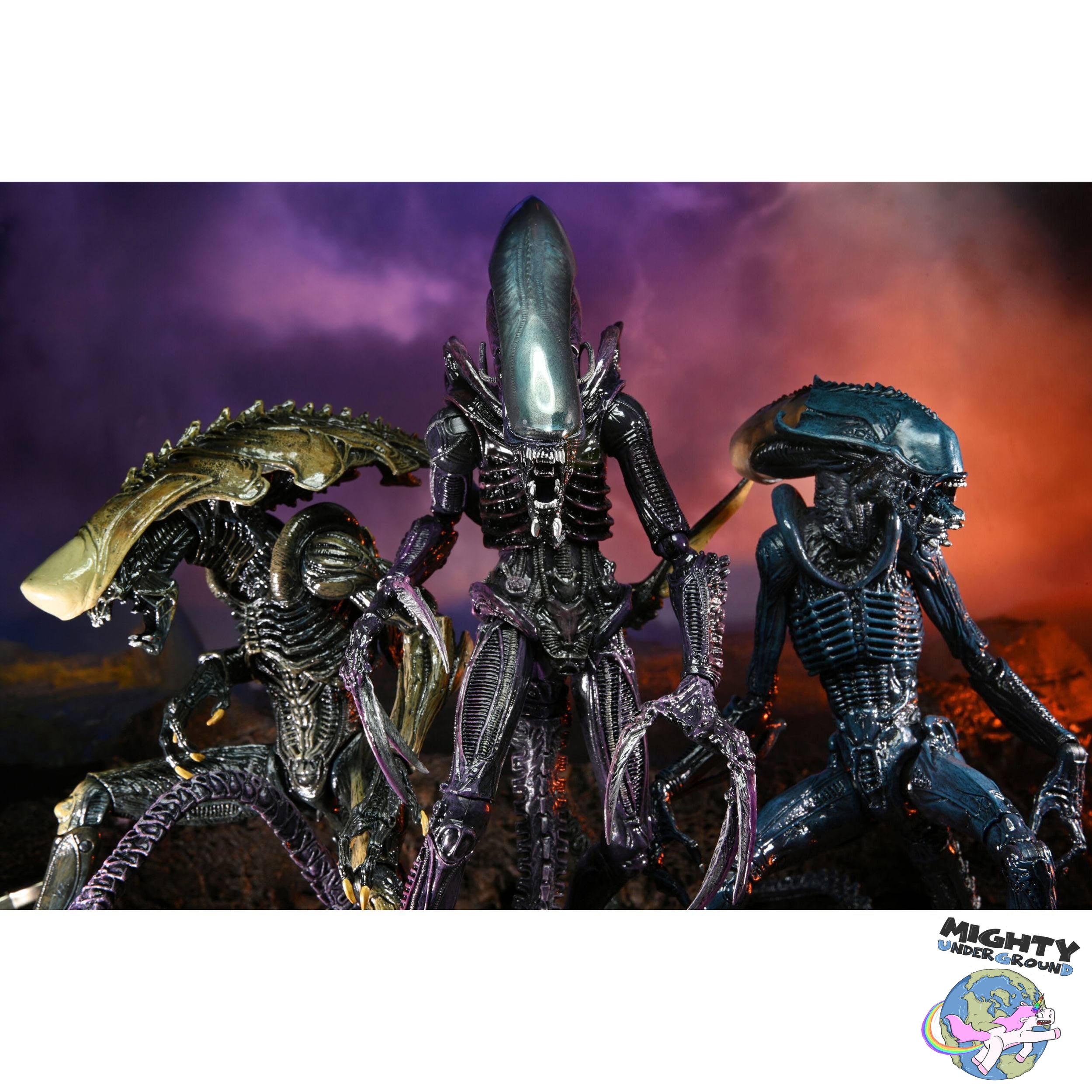 Alien VS Predator: Arachnoid Alien (Game, Movie Deco)-Actionfiguren-NECA-Mighty Underground