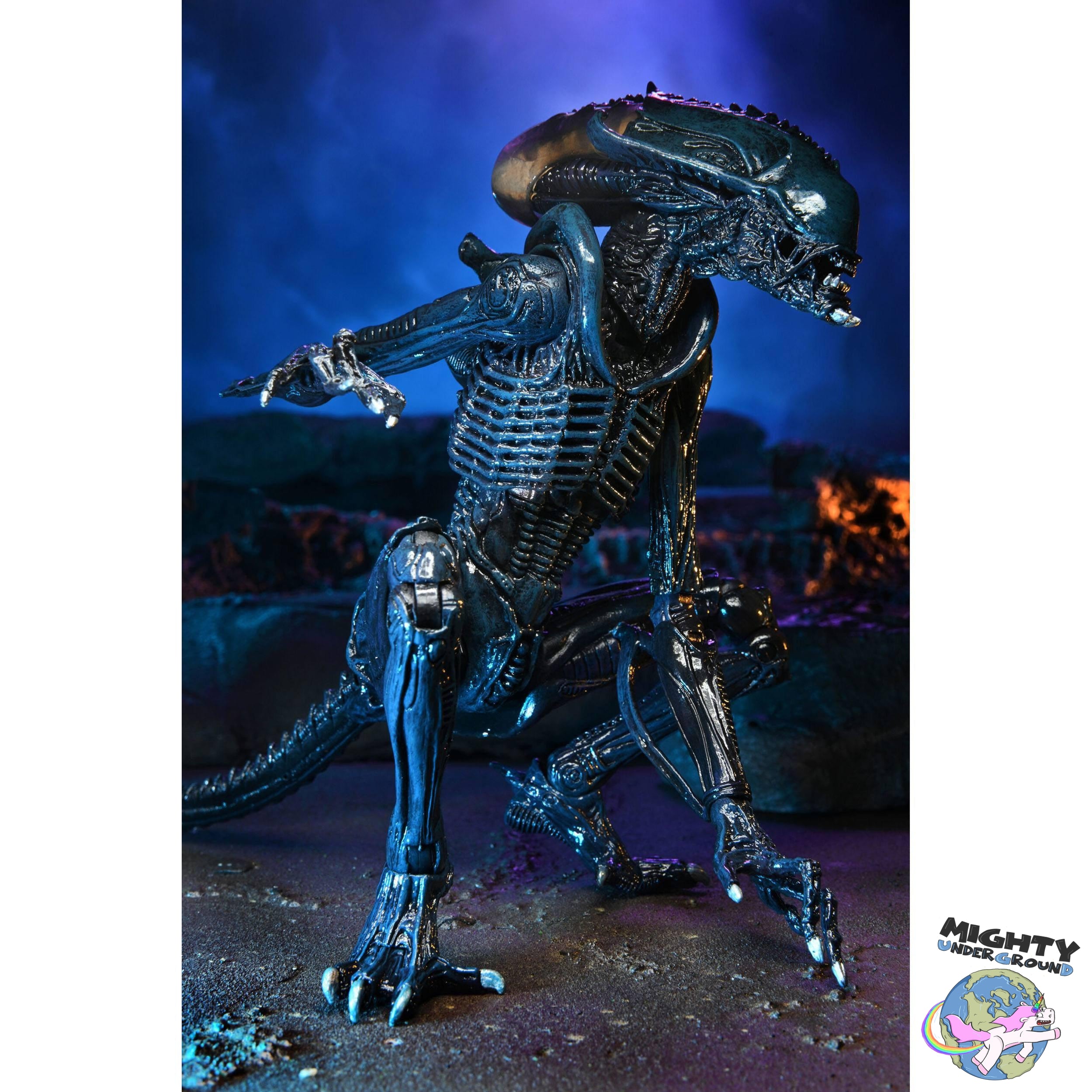 Alien VS Predator: Arachnoid Alien (Game, Movie Deco)-Actionfiguren-NECA-Mighty Underground