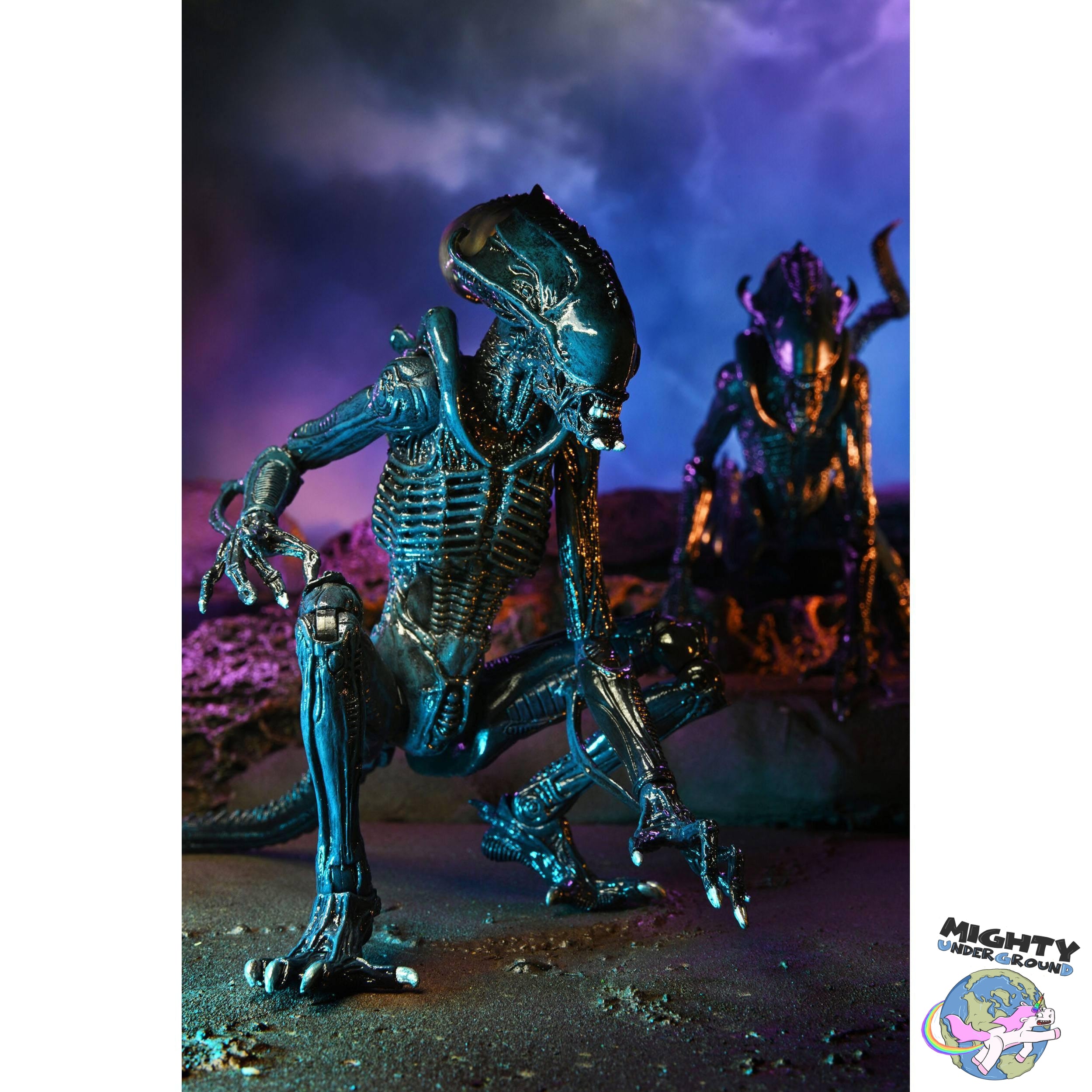 Alien VS Predator: Arachnoid Alien (Game, Movie Deco)-Actionfiguren-NECA-Mighty Underground