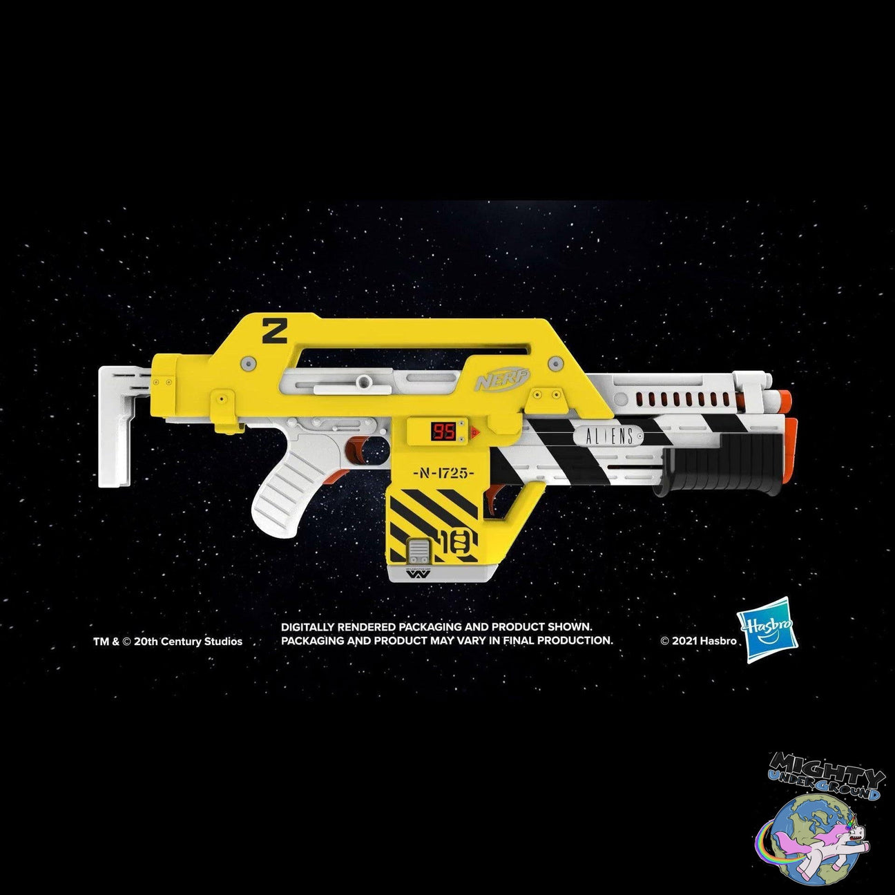 Aliens: NERF LMTD M41A Pulse Blaster-Merchandise-Hasbro-Mighty Underground