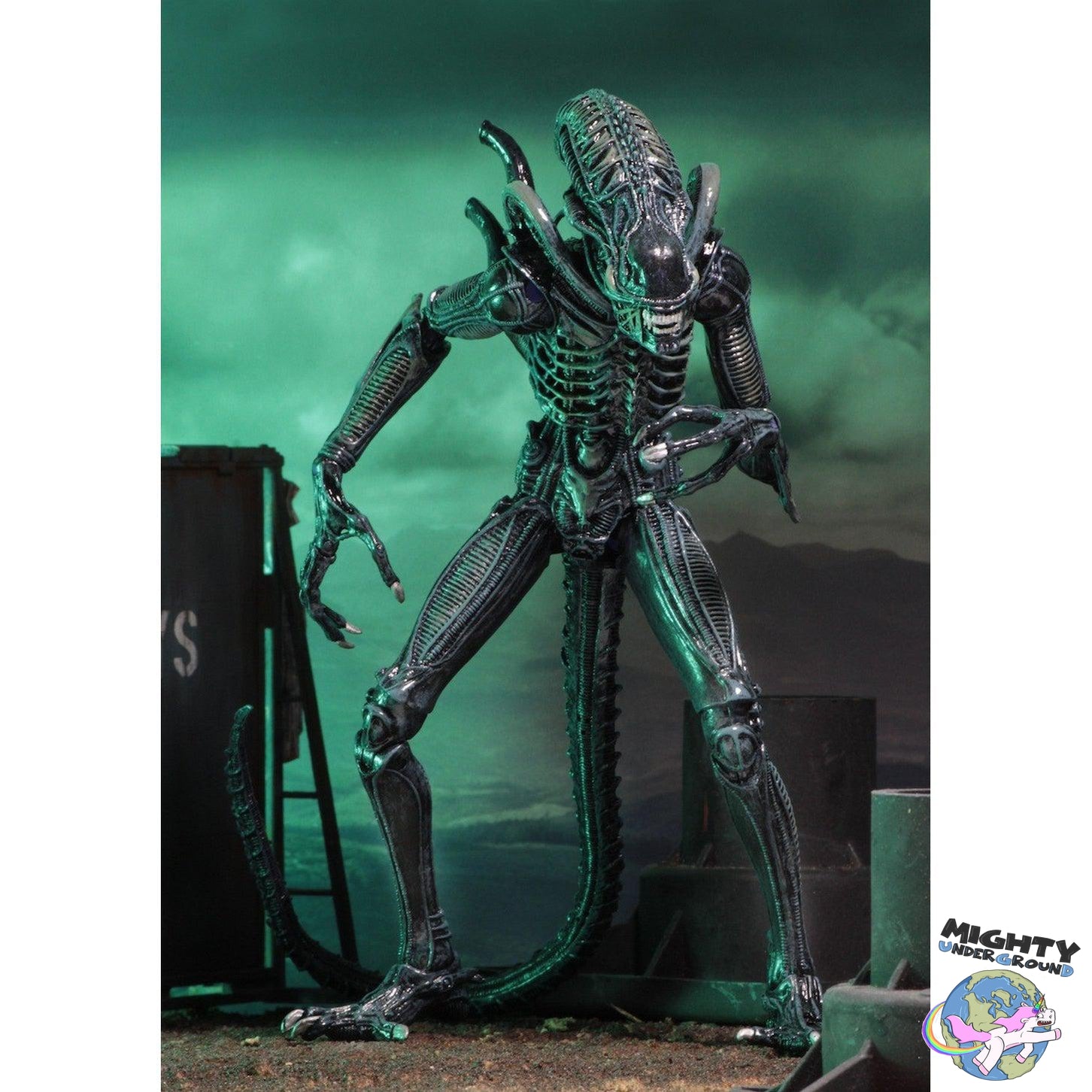 Aliens: Ultimate Warrior (Blue)-Actionfiguren-NECA-Mighty Underground