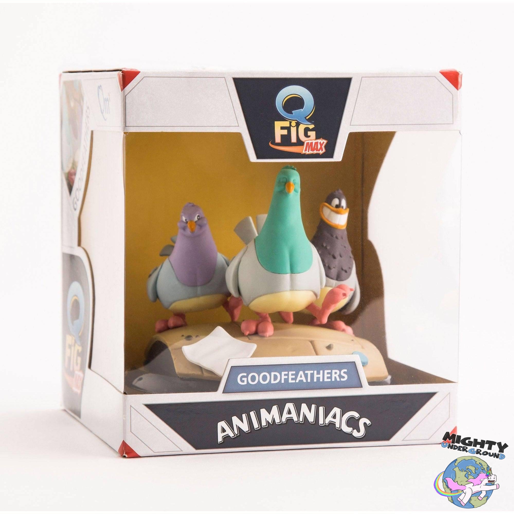 Animaniacs: Goodfeathers - Q-Fig MAX-Figuren-Quantum Mechanix-Mighty Underground