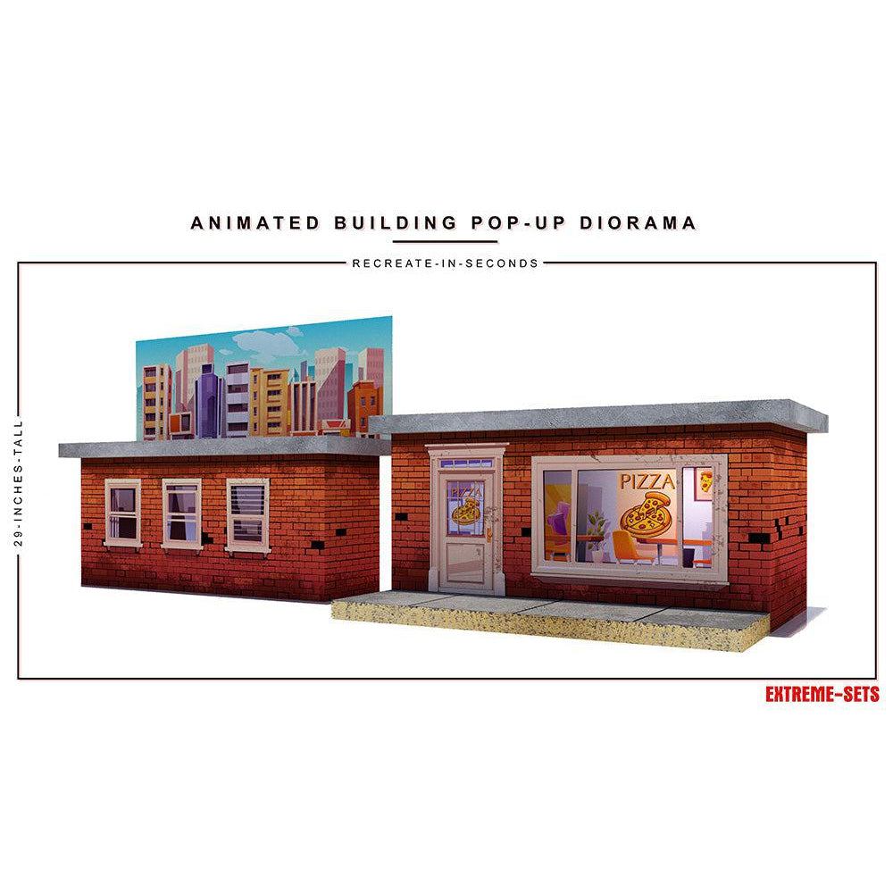 Animated Building Pop-Up - Diorama - 1/12-Actionfiguren-Extreme Sets-Mighty Underground
