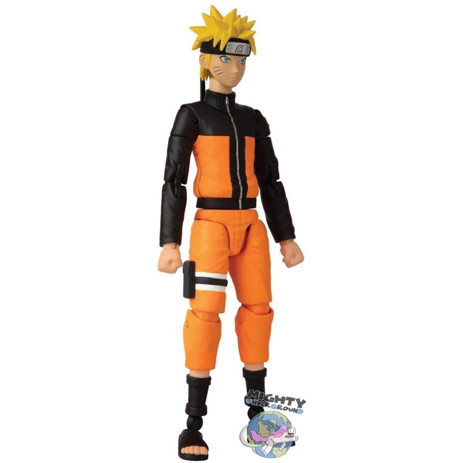 Anime Heroes: Naruto, Sasuke, Kakashi 3-Set-Actionfiguren-Bandai-mighty-underground