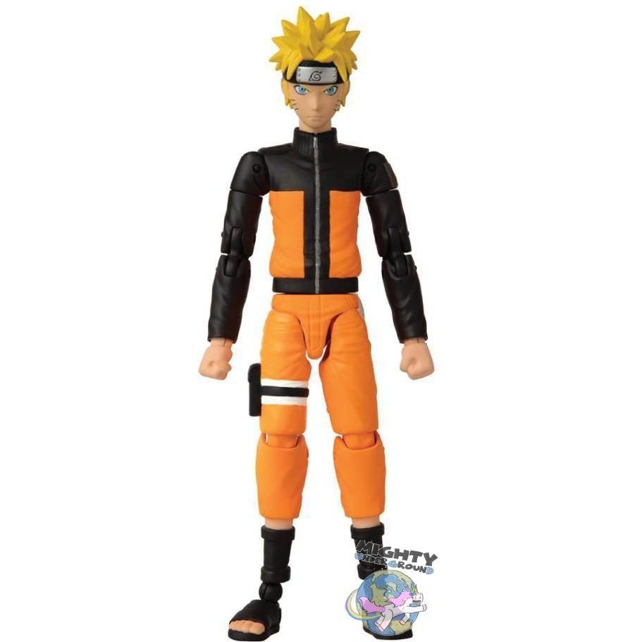 Anime Heroes: Naruto, Sasuke, Kakashi 3-Set-Actionfiguren-Bandai-mighty-underground