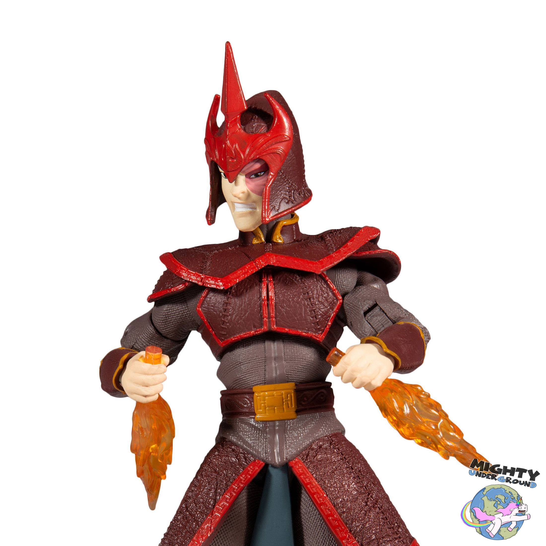 Avatar - Der Herr der Elemente: Prince Zuko (Helmeted, Gold Series) - 7 inch-Actionfiguren-McFarlane Toys-Mighty Underground