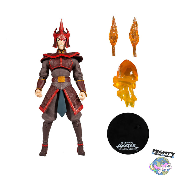 Avatar - Der Herr der Elemente: Prince Zuko (Helmeted, Gold Series) - 7 inch-Actionfiguren-McFarlane Toys-Mighty Underground