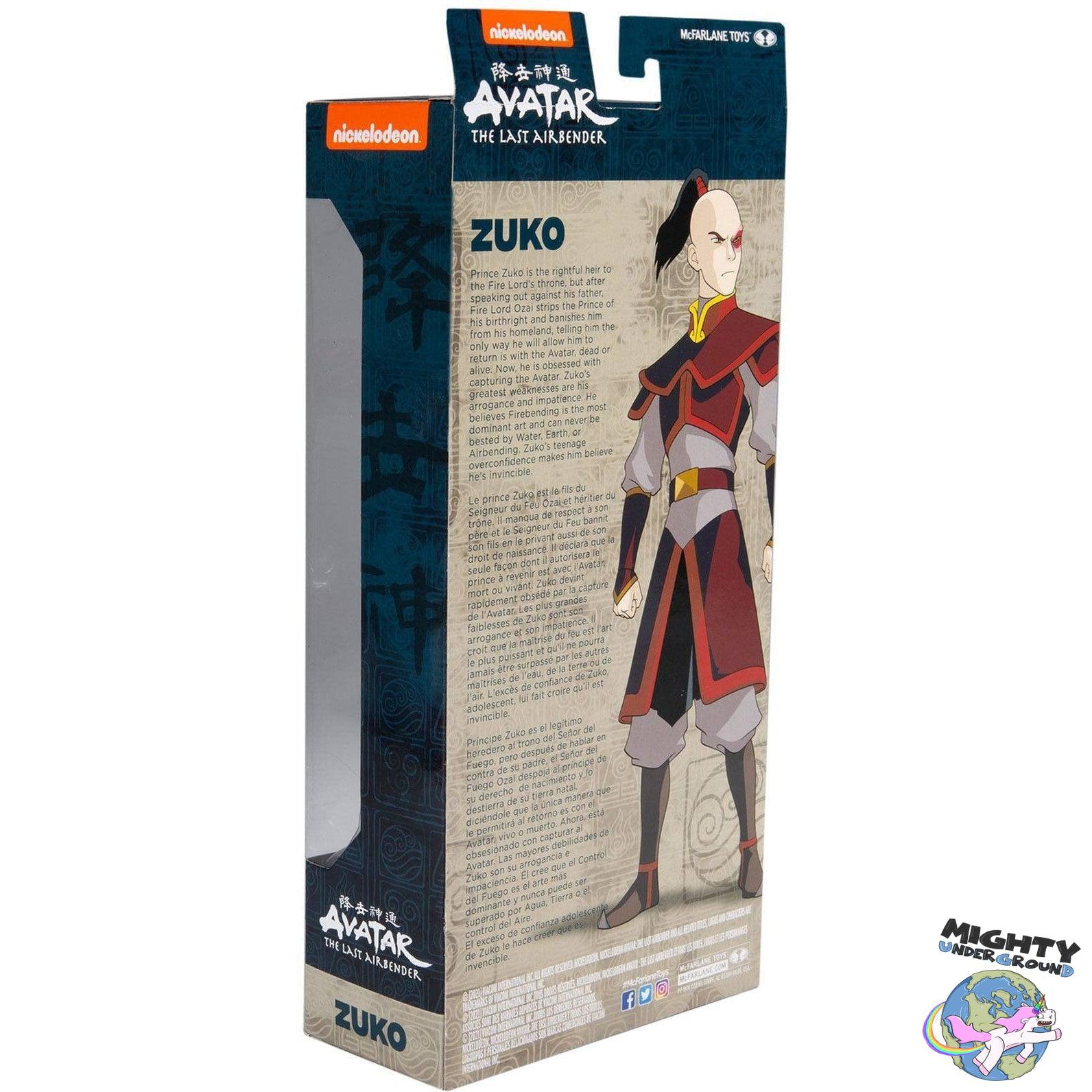 Avatar - Der Herr der Elemente: Zuko - 7 inch-Actionfiguren-McFarlane Toys-Mighty Underground